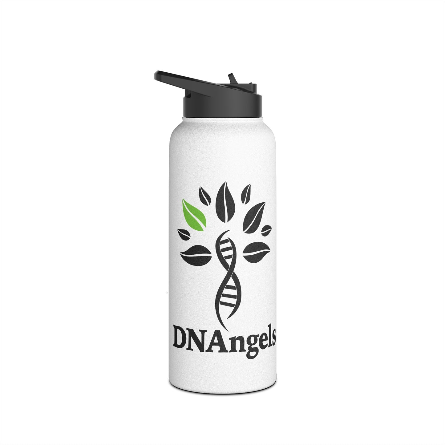 Eco-Friendly Stainless Steel Water Bottle with Leaf Design - Perfect for Nature Lovers