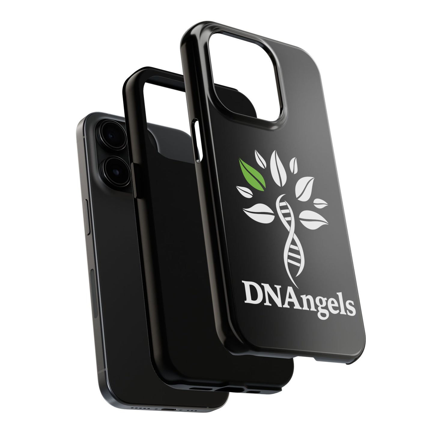 Stylish Tough Phone Case with DNAngels Logo | Perfect Gift for Genealogy Enthusiasts