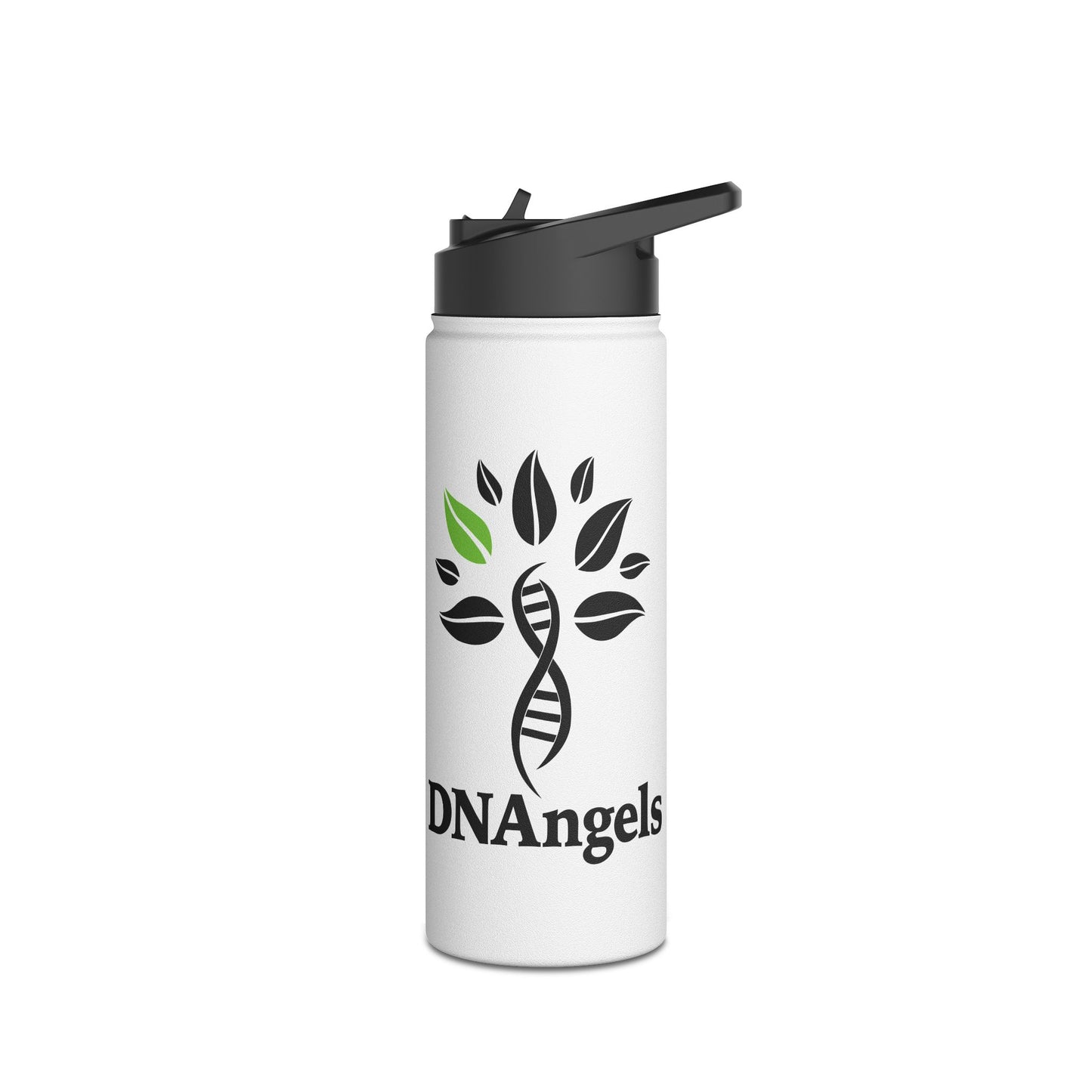 Eco-Friendly Stainless Steel Water Bottle with Leaf Design - Perfect for Nature Lovers
