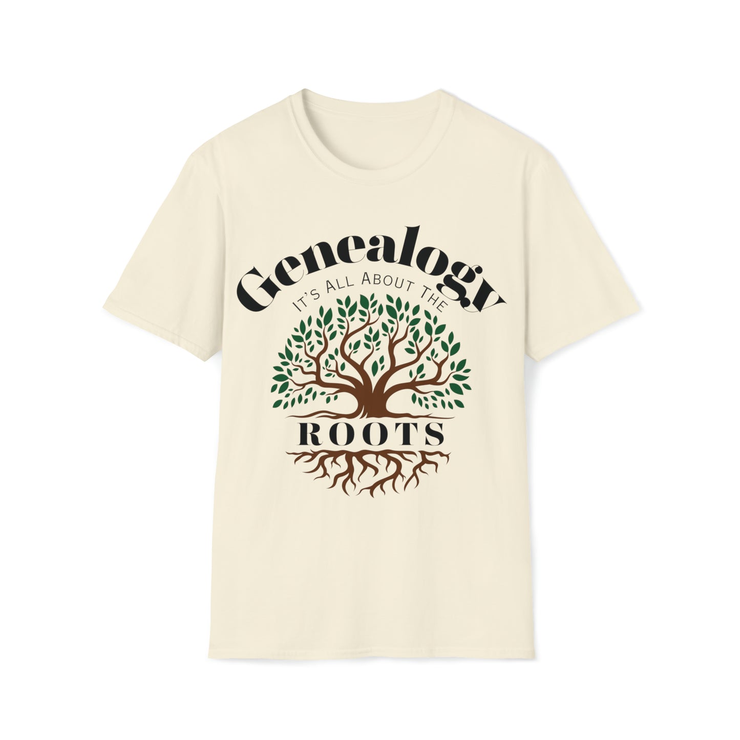 Genealogy-It's All About the Roots Softstyle T-Shirt