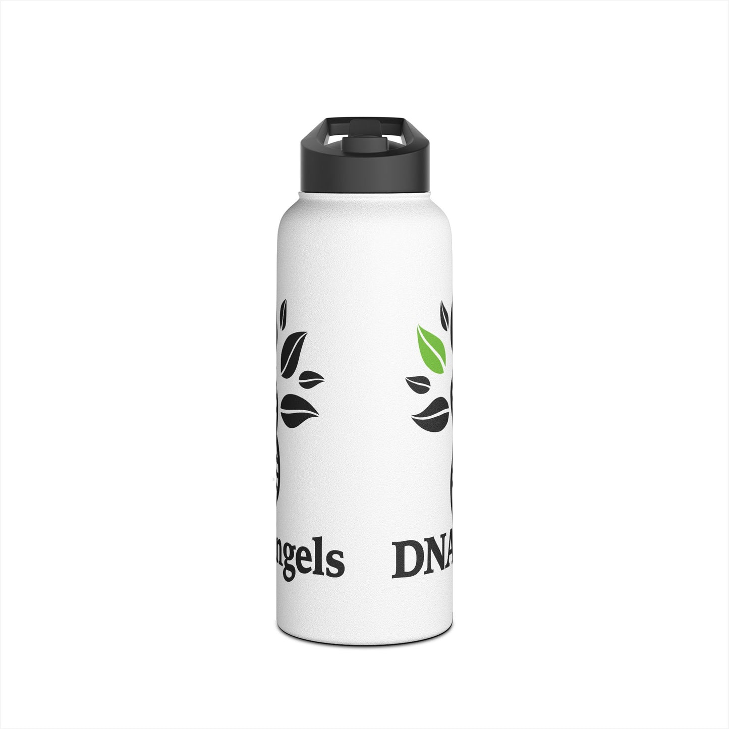 Eco-Friendly Stainless Steel Water Bottle with Leaf Design - Perfect for Nature Lovers