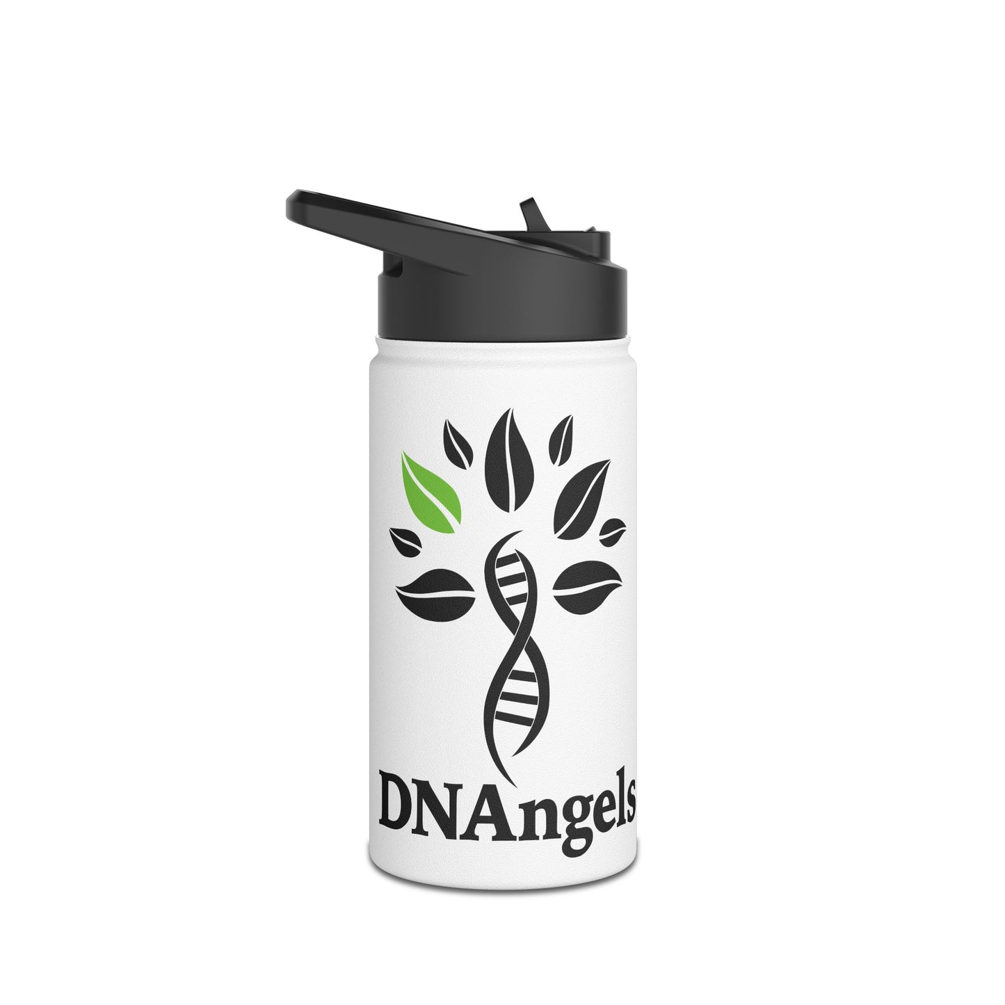 Eco-Friendly Stainless Steel Water Bottle with Leaf Design - Perfect for Nature Lovers