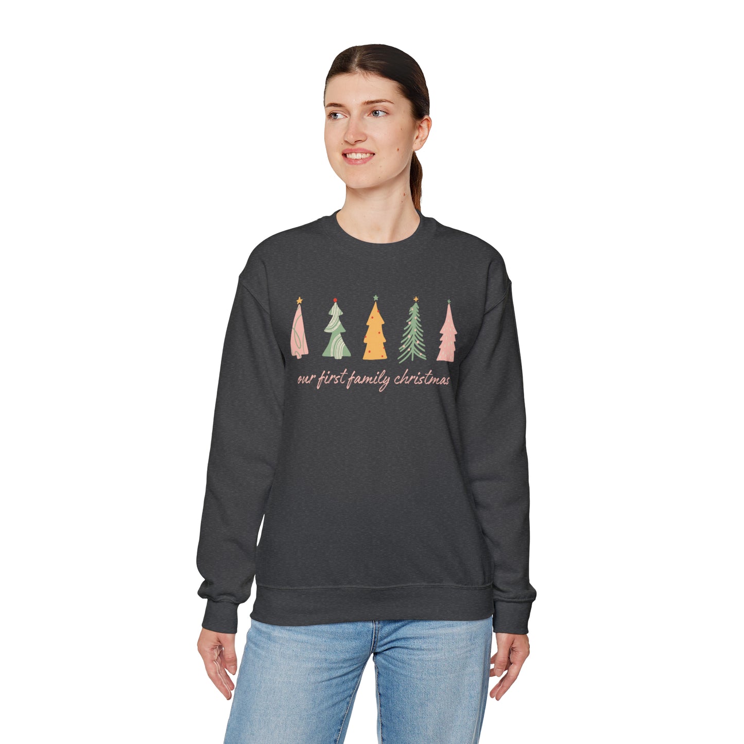 Our First Family Christmas Sweatshirt