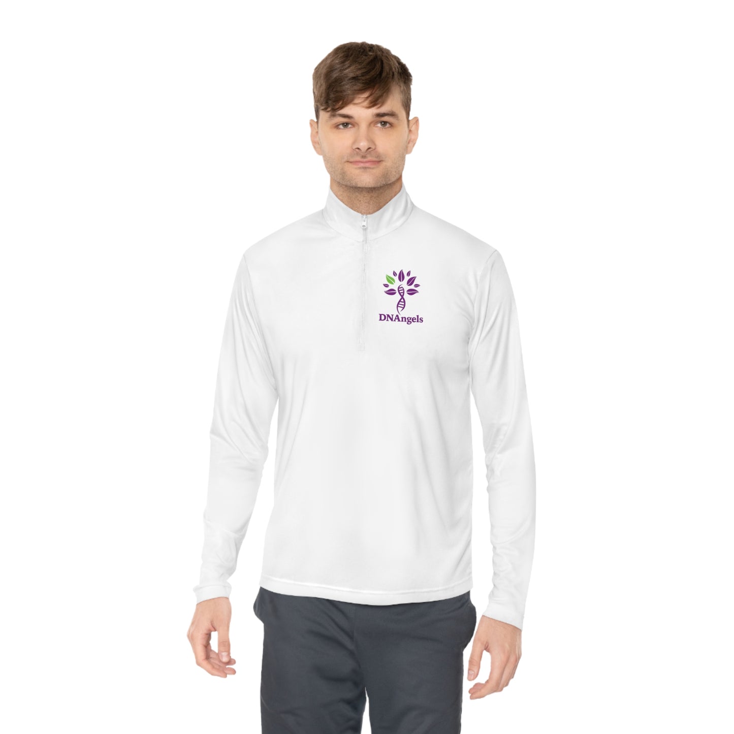 DNAngels Unisex Quarter-Zip Pullover