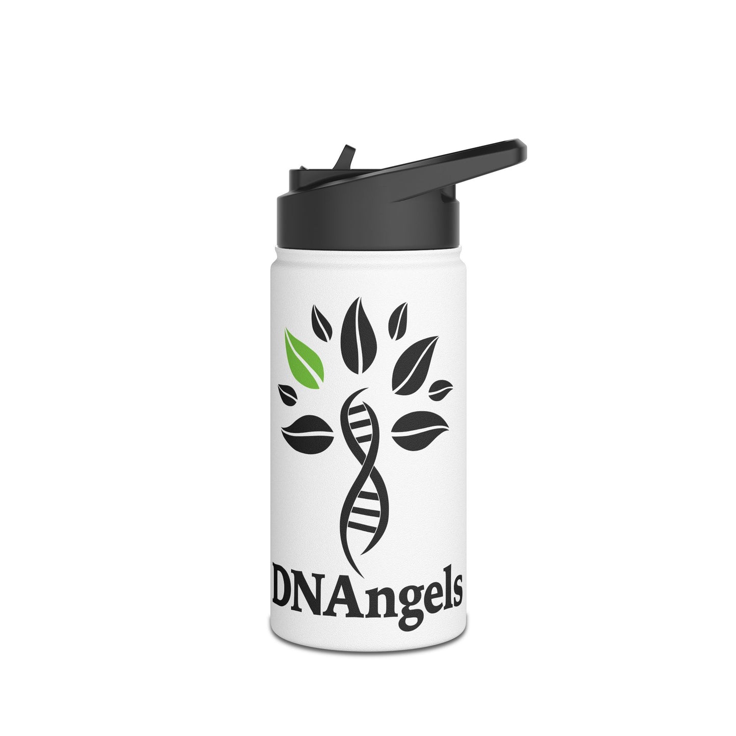 Eco-Friendly Stainless Steel Water Bottle with Leaf Design - Perfect for Nature Lovers