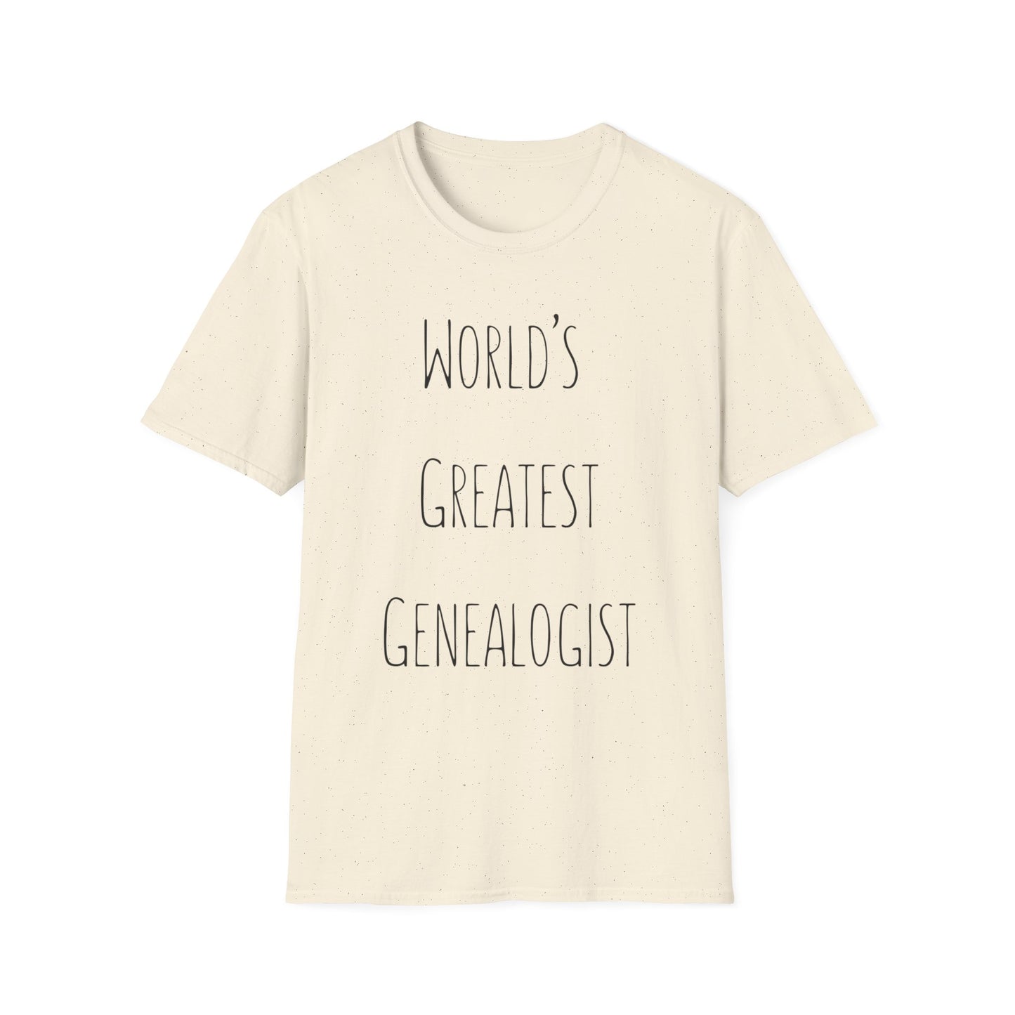 World's Greatest Genealogist T-shirt