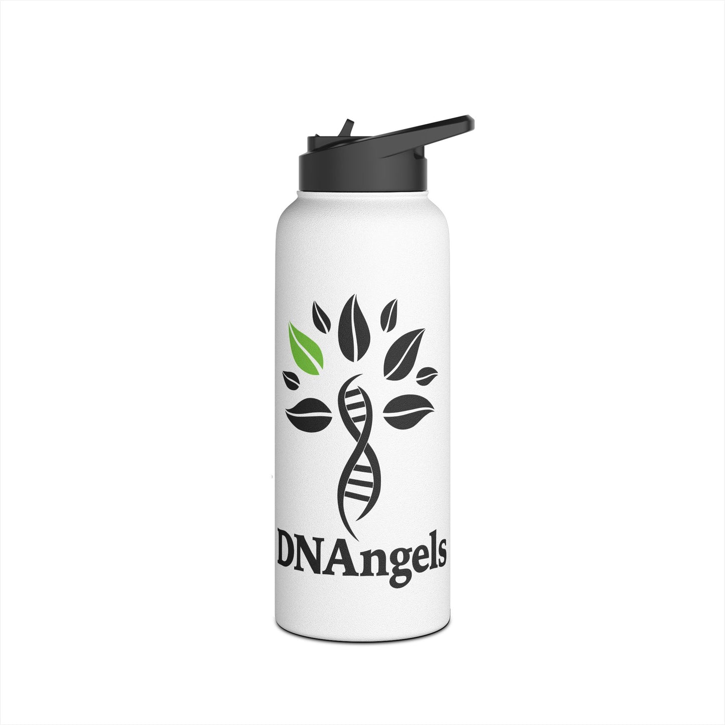 Eco-Friendly Stainless Steel Water Bottle with Leaf Design - Perfect for Nature Lovers