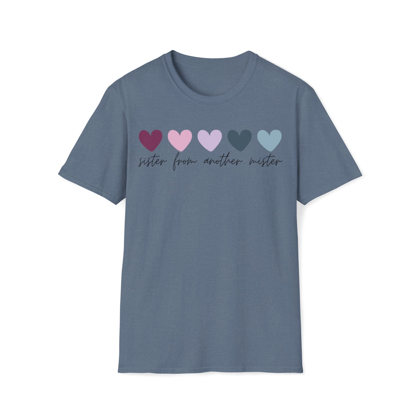 Sister From Another Mister Hearts T-Shirt