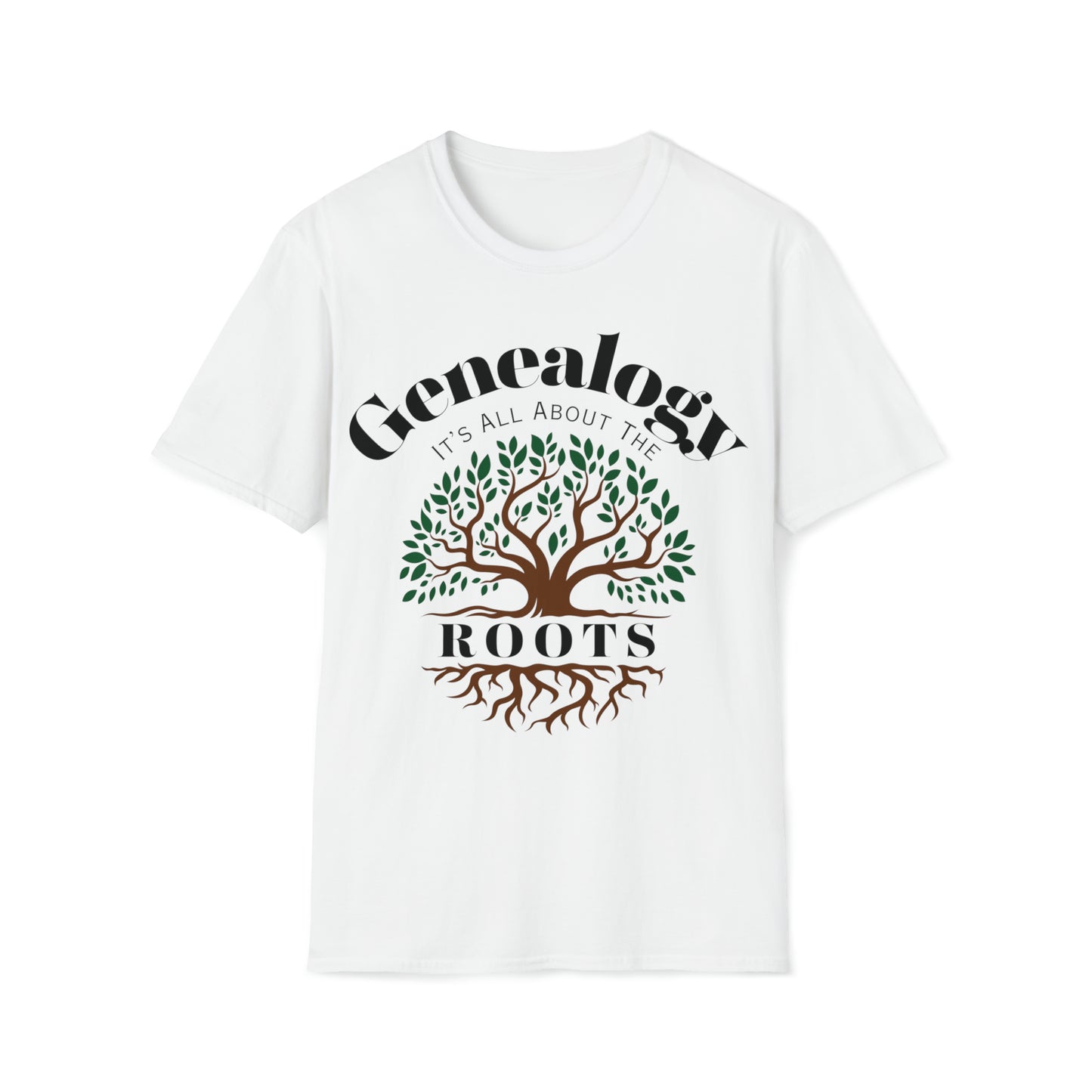 Genealogy-It's All About the Roots Softstyle T-Shirt