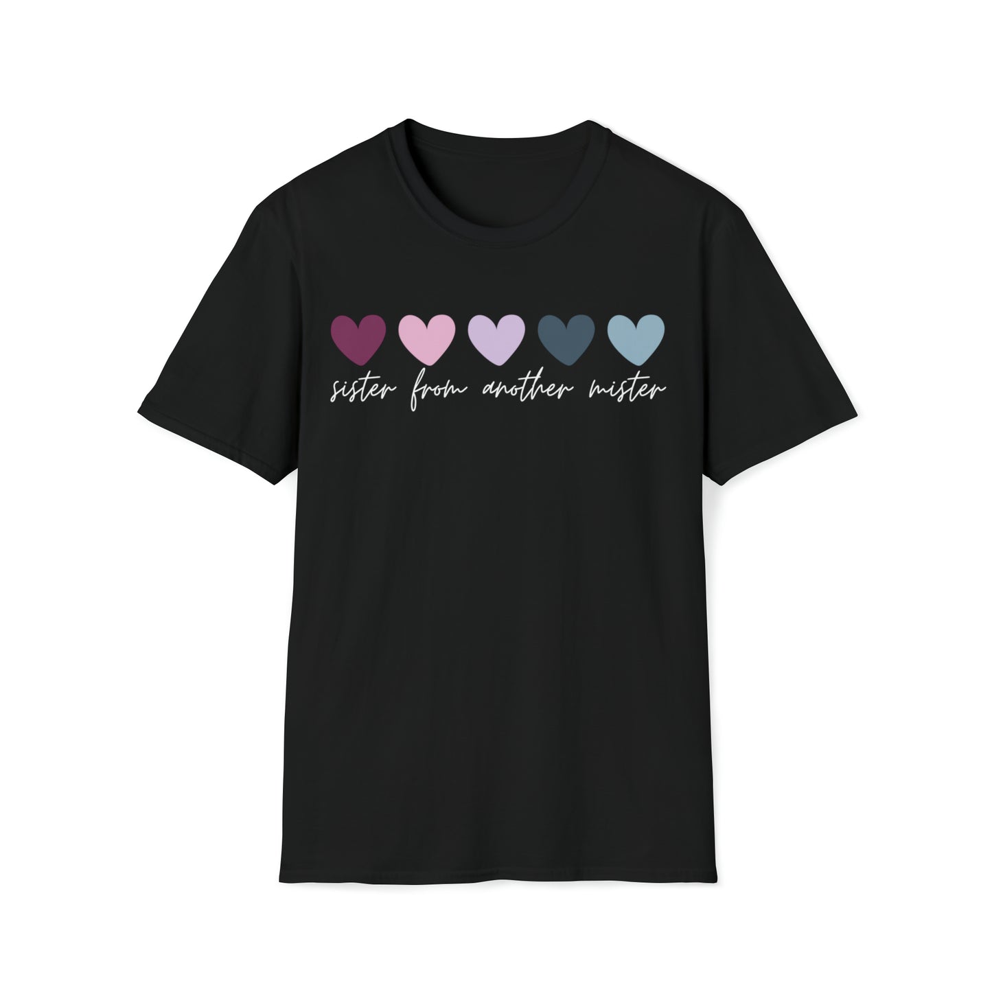 Sister From Another Mister Hearts T-Shirt