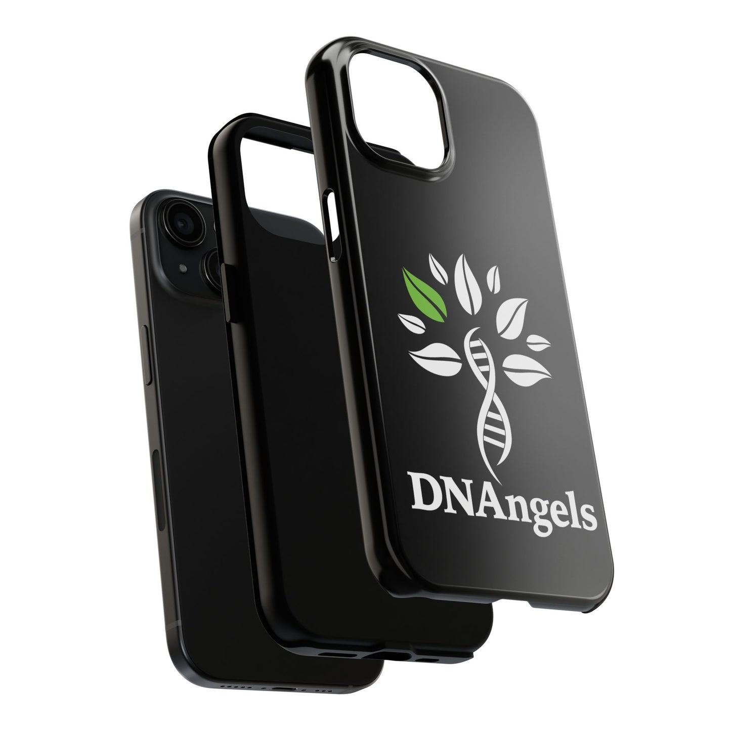 Stylish Tough Phone Case with DNAngels Logo | Perfect Gift for Genealogy Enthusiasts