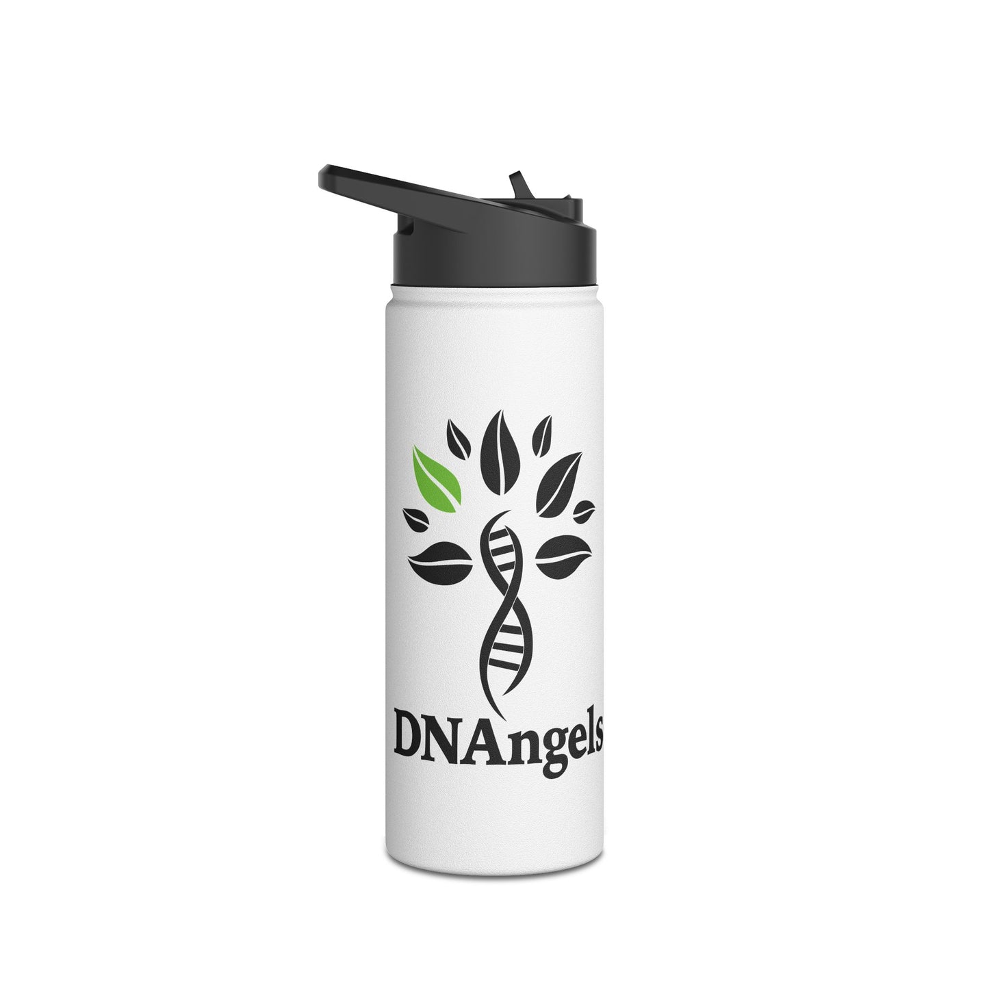 Eco-Friendly Stainless Steel Water Bottle with Leaf Design - Perfect for Nature Lovers