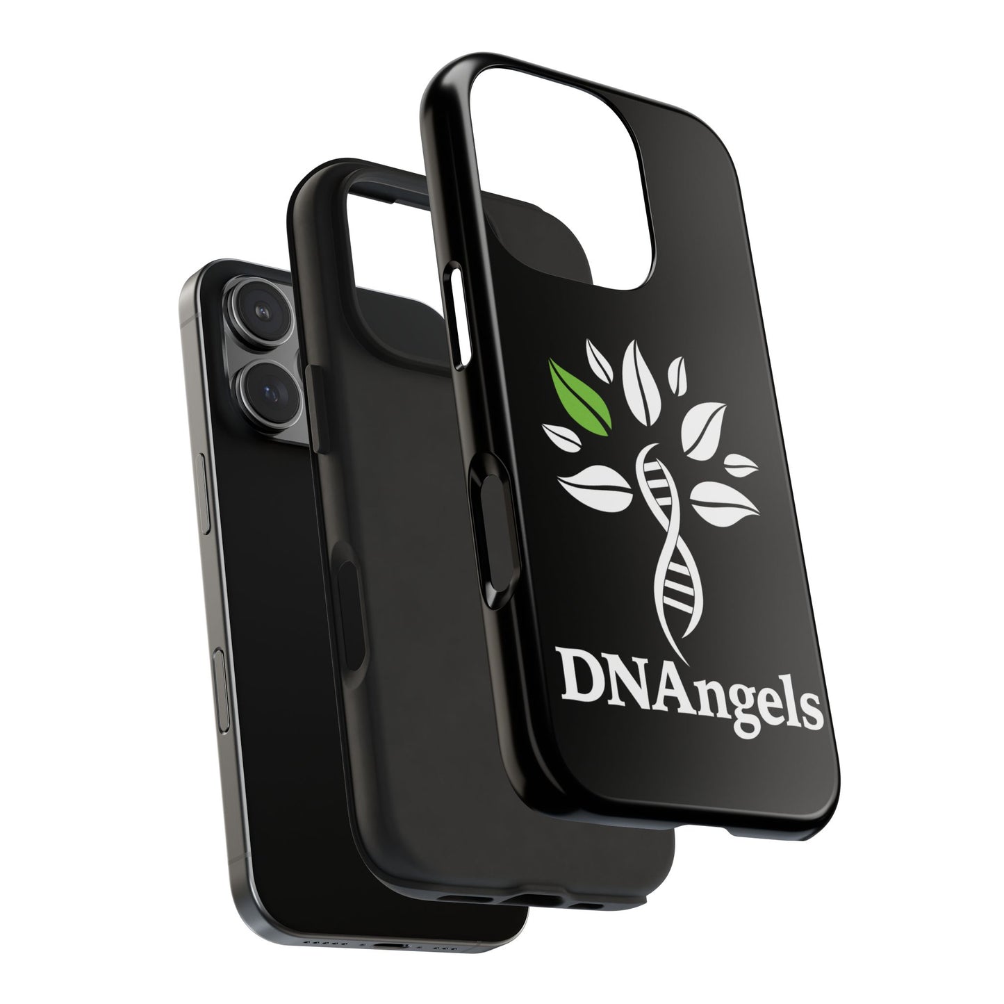 Stylish Tough Phone Case with DNAngels Logo | Perfect Gift for Genealogy Enthusiasts