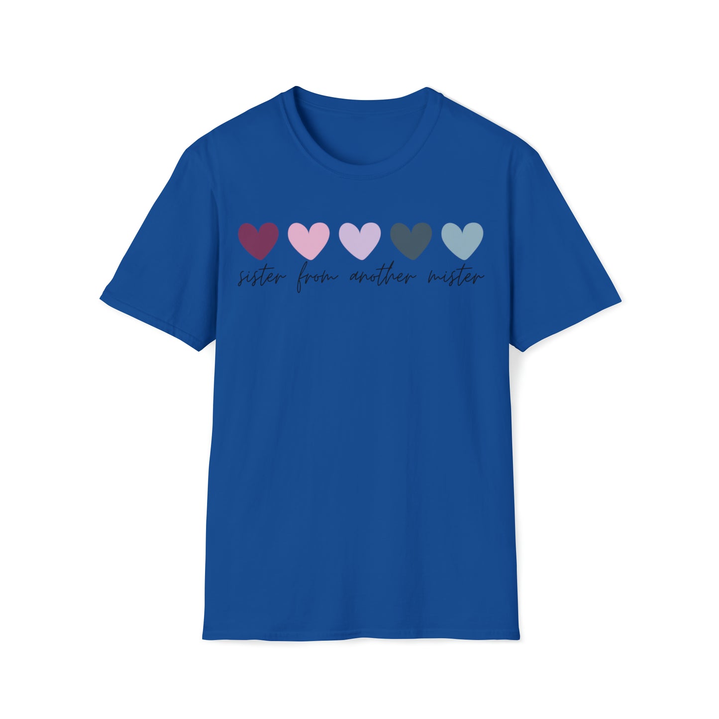 Sister From Another Mister Hearts T-Shirt
