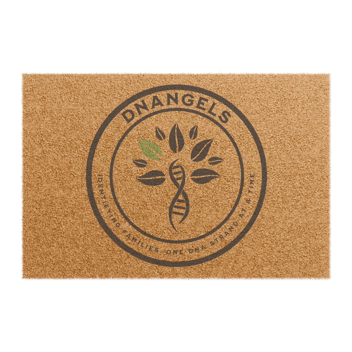 Personalized DNANGELS Doormat | Eco-Friendly Welcome Mat with Unique Design
