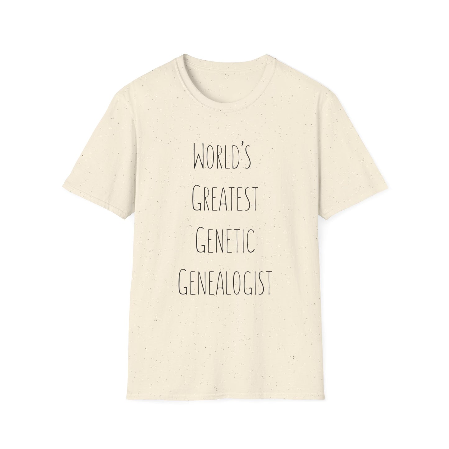 World's Greatest Genetic Genealogist T-shirt
