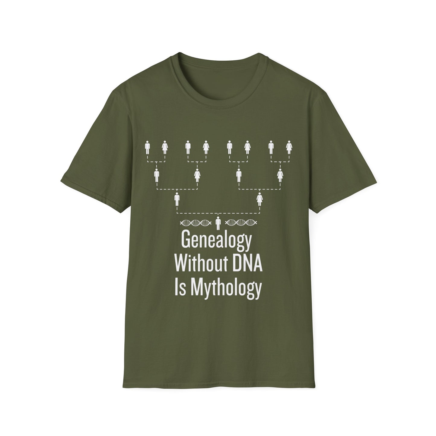 Genealogy Without DNA is Mythology T-Shirt