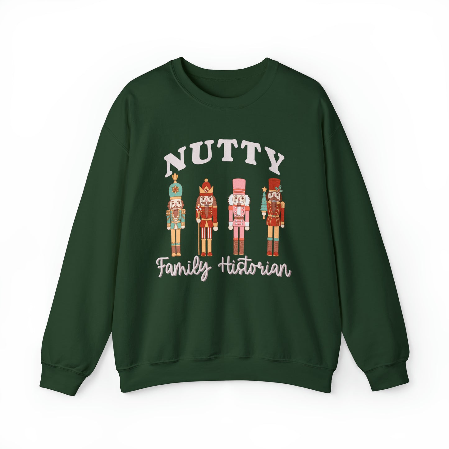 Nutty Family Historian Crewneck Sweatshirt