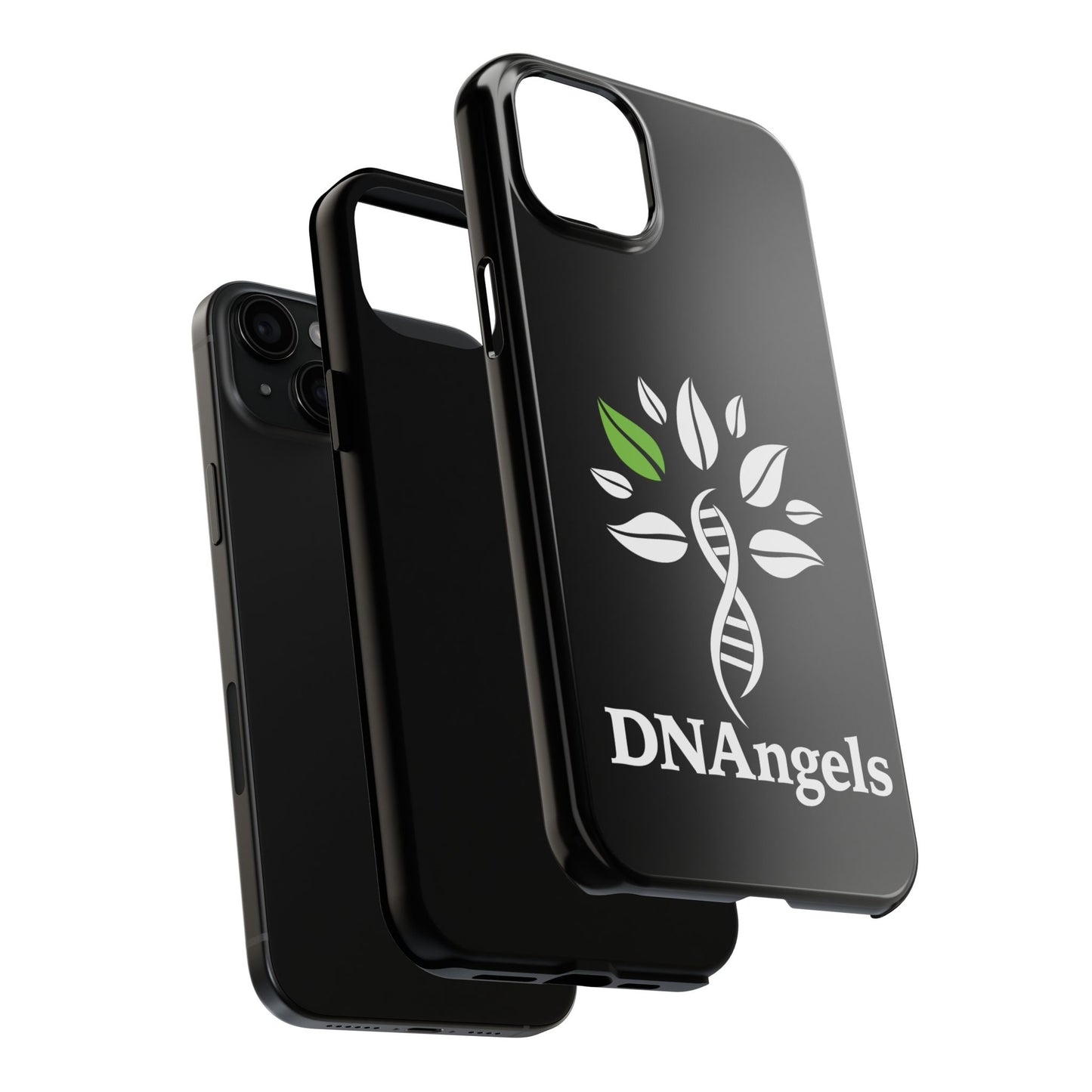 Stylish Tough Phone Case with DNAngels Logo | Perfect Gift for Genealogy Enthusiasts