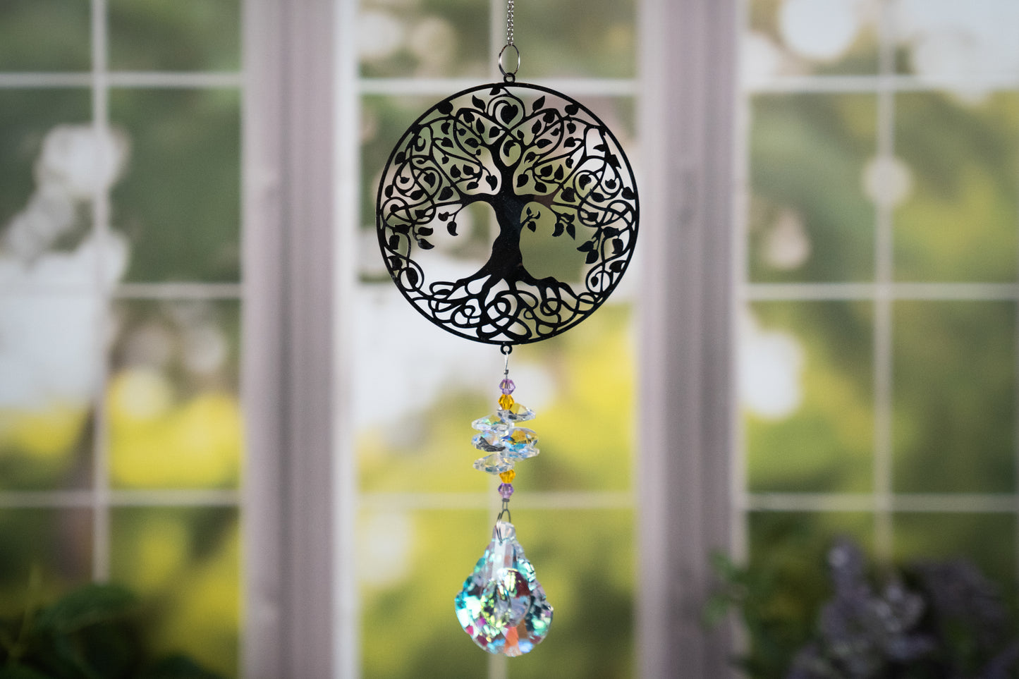 Metal Tree of Life Sun Catcher
