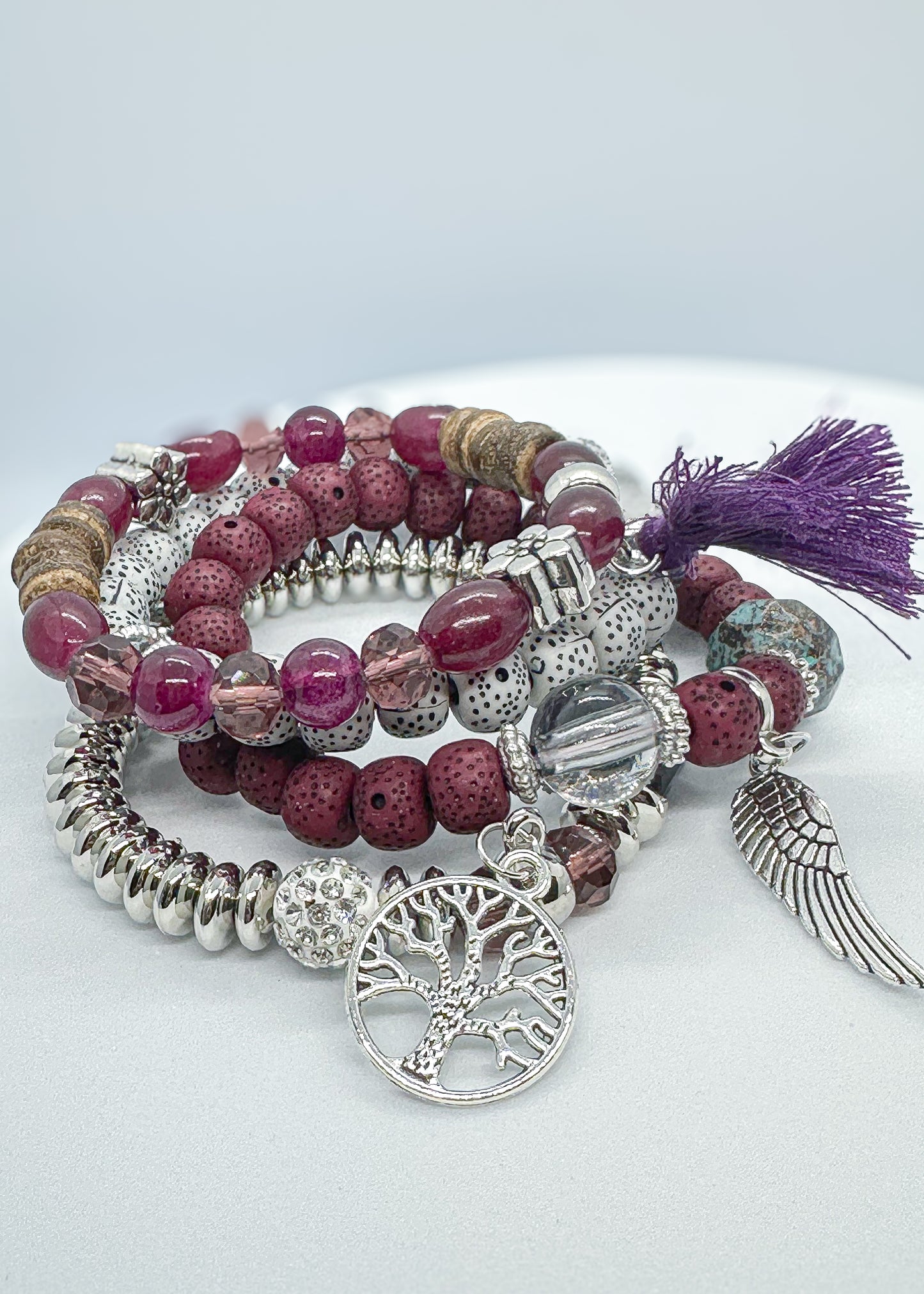 Tree of Life Bracelet Set