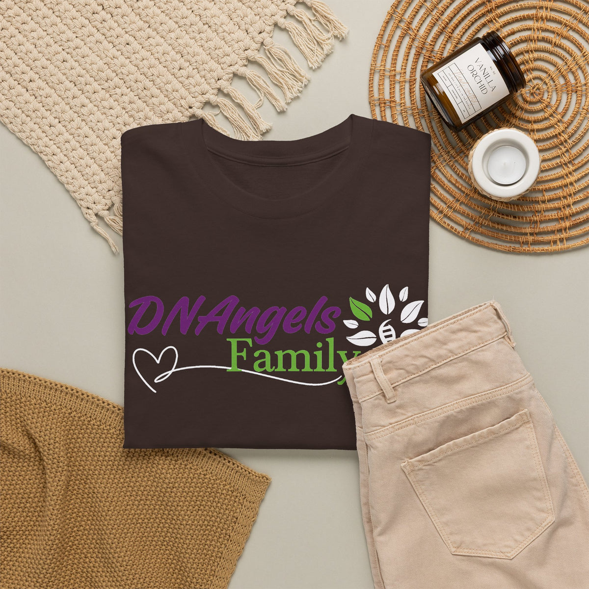 DNA Angels Family T-Shirt — Genetic Family Tree Tee