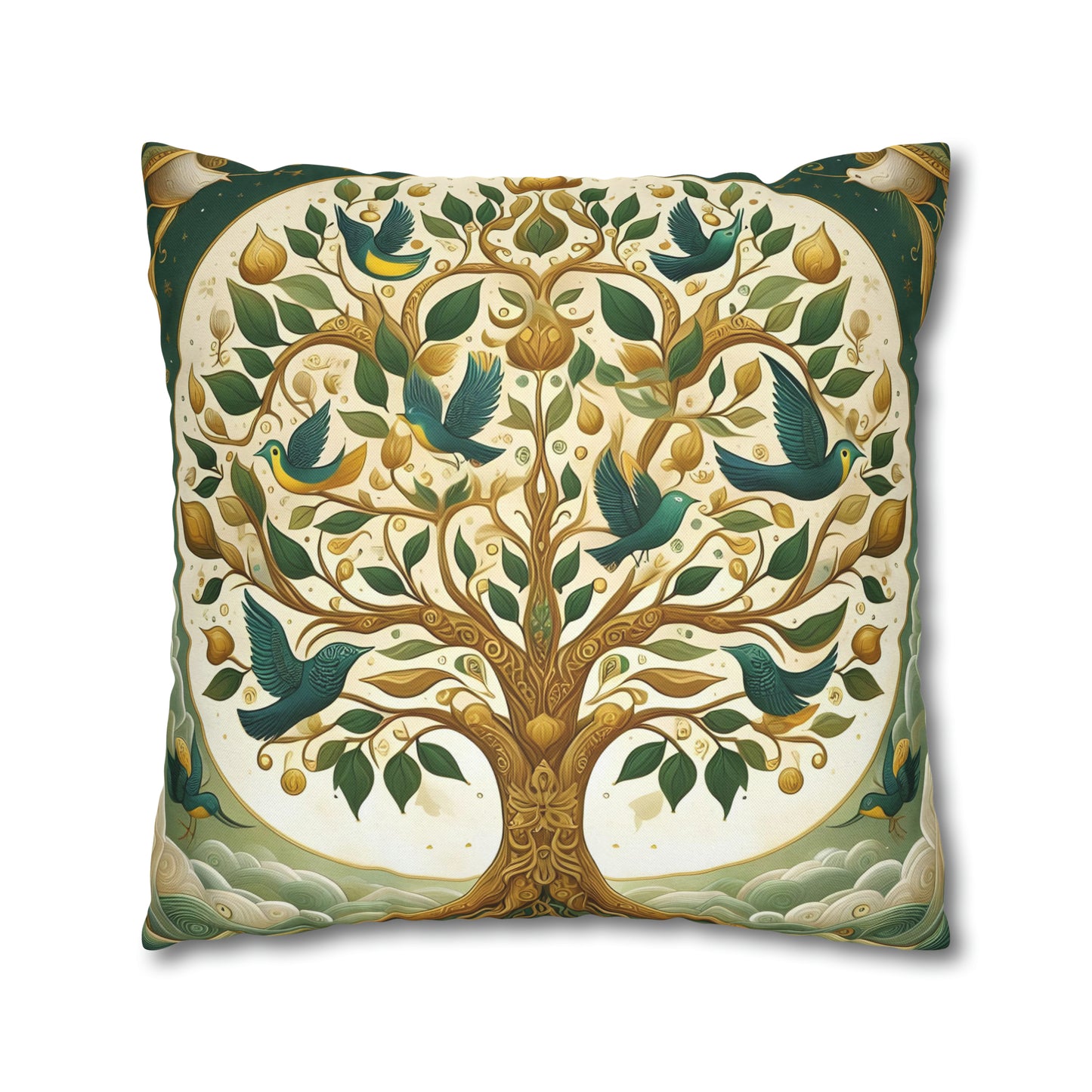 Beatuful Tree of Life Decorative Pillow Cover