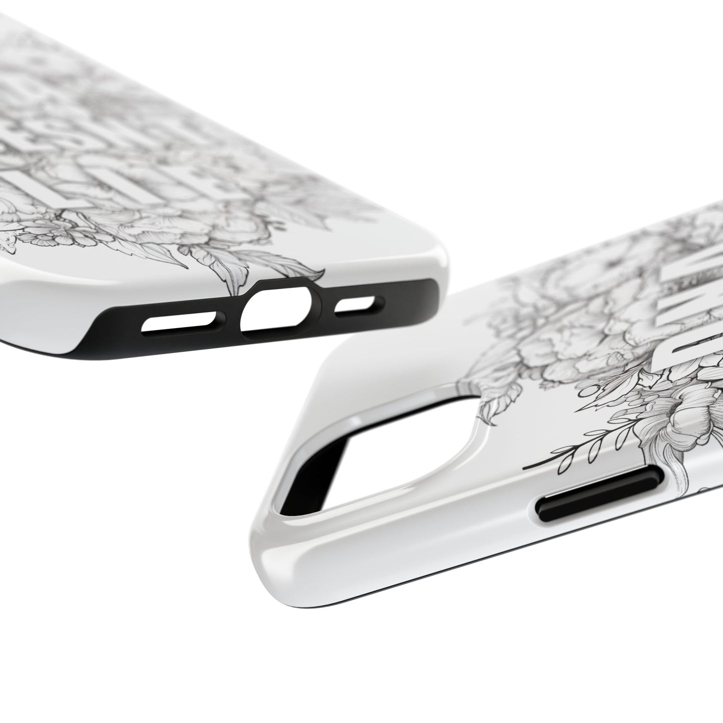 Phone Case — "DNA Doesn't Lie" Floral Tough Protective Case