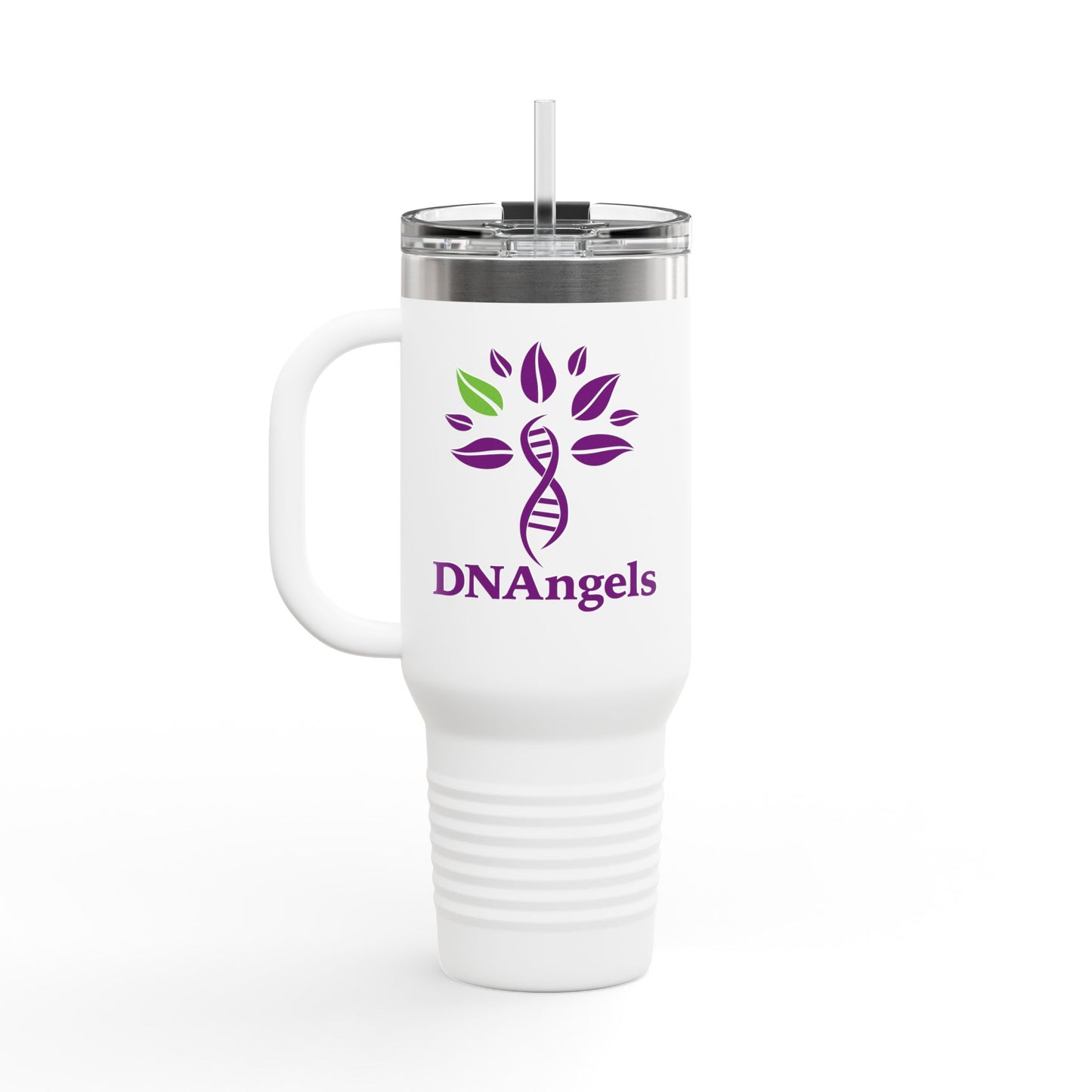 Personalized Insulated Travel Mug - 40oz DNAngels Design for Hot & Cold Drinks