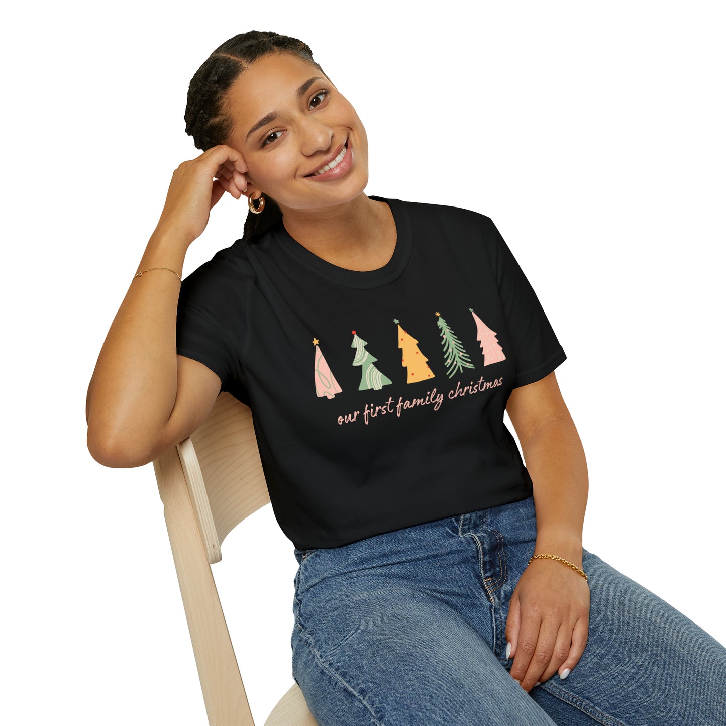 Our First Family Christmas Softstyle T-Shirt
