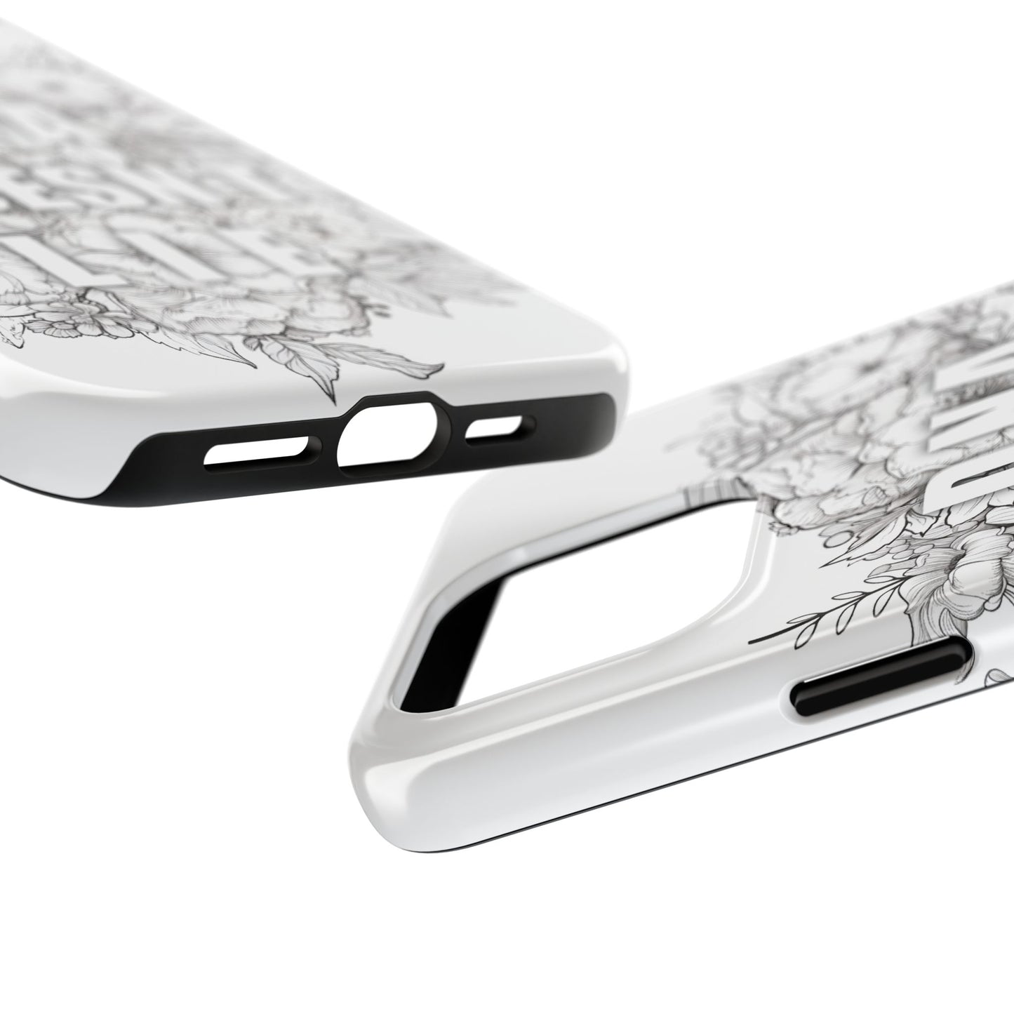 Phone Case — "DNA Doesn't Lie" Floral Tough Protective Case