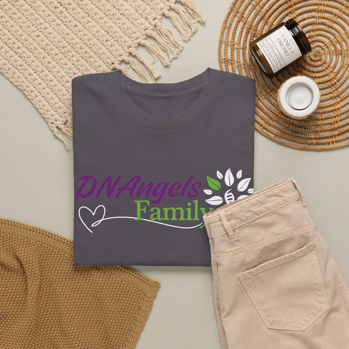 DNA Angels Family T-Shirt — Genetic Family Tree Tee