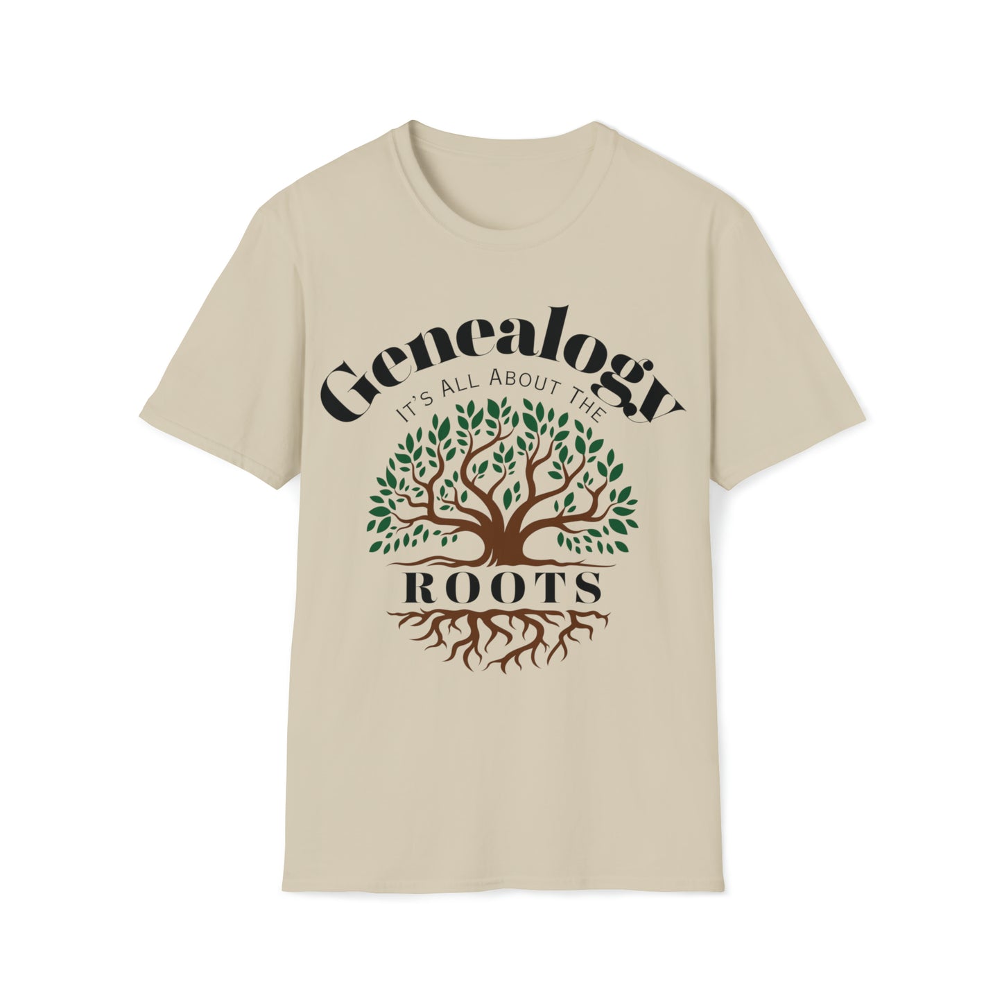 Genealogy-It's All About the Roots Softstyle T-Shirt