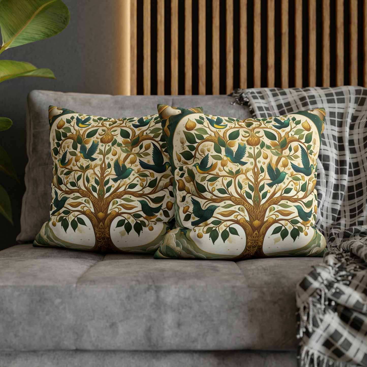 Beatuful Tree of Life Decorative Pillow Cover