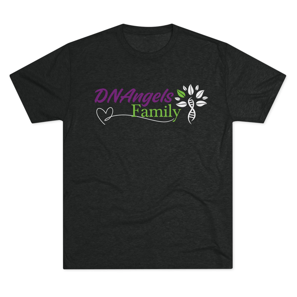 DNAngels Family T-Shirt — Black and bold