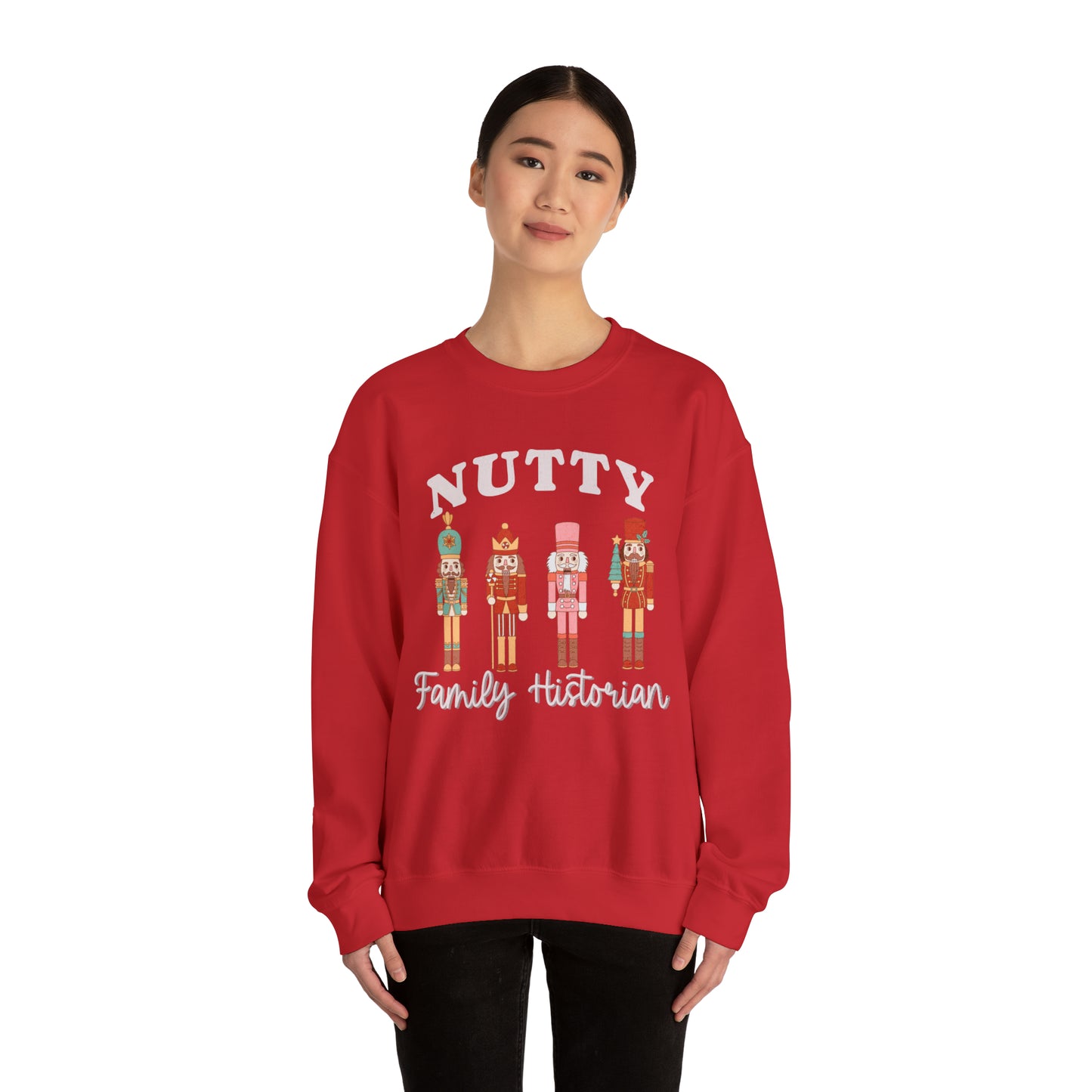 Nutty Family Historian Crewneck Sweatshirt