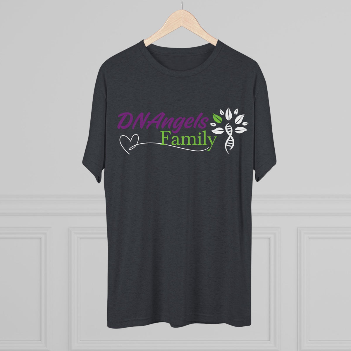 DNAngels Family T-Shirt — Black and bold