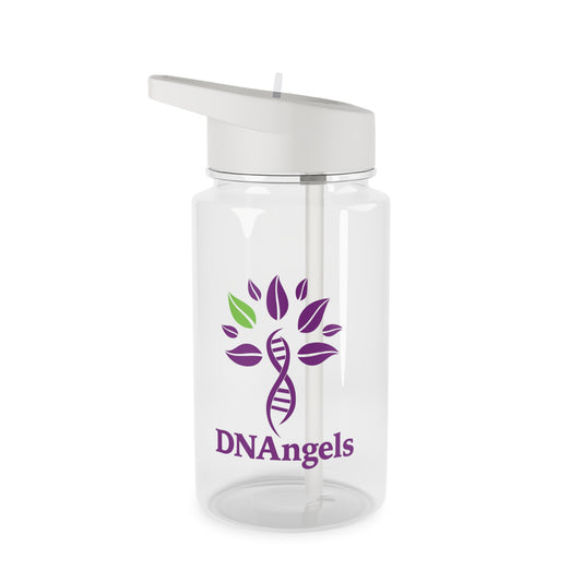Motivational Tritan Water Bottle with DNA Design - Perfect for Fitness & Wellness Enthusiasts