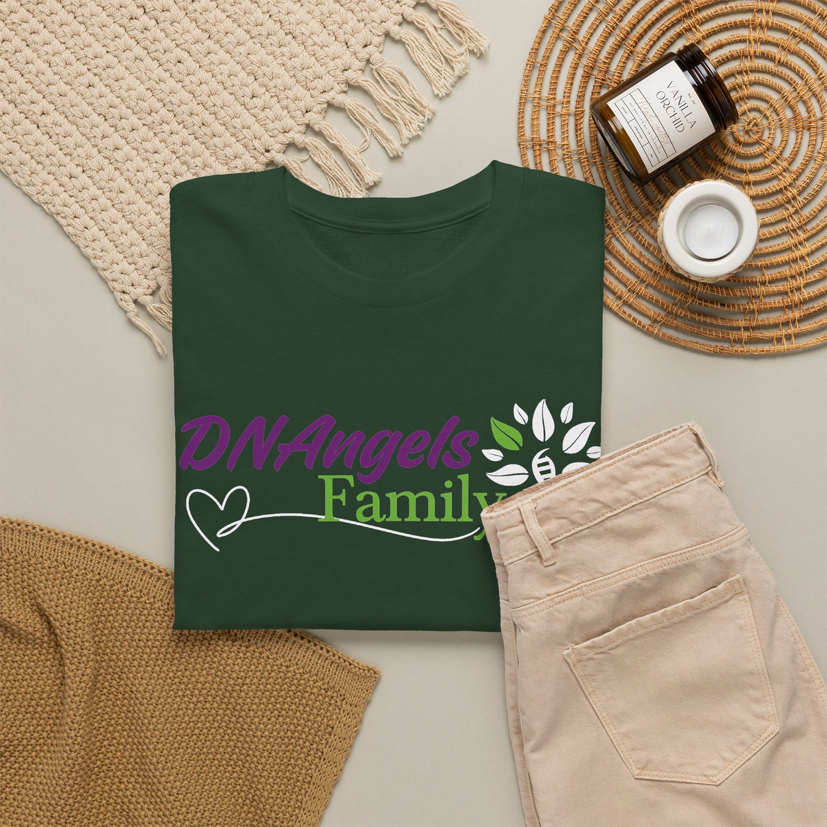 DNA Angels Family T-Shirt — Genetic Family Tree Tee