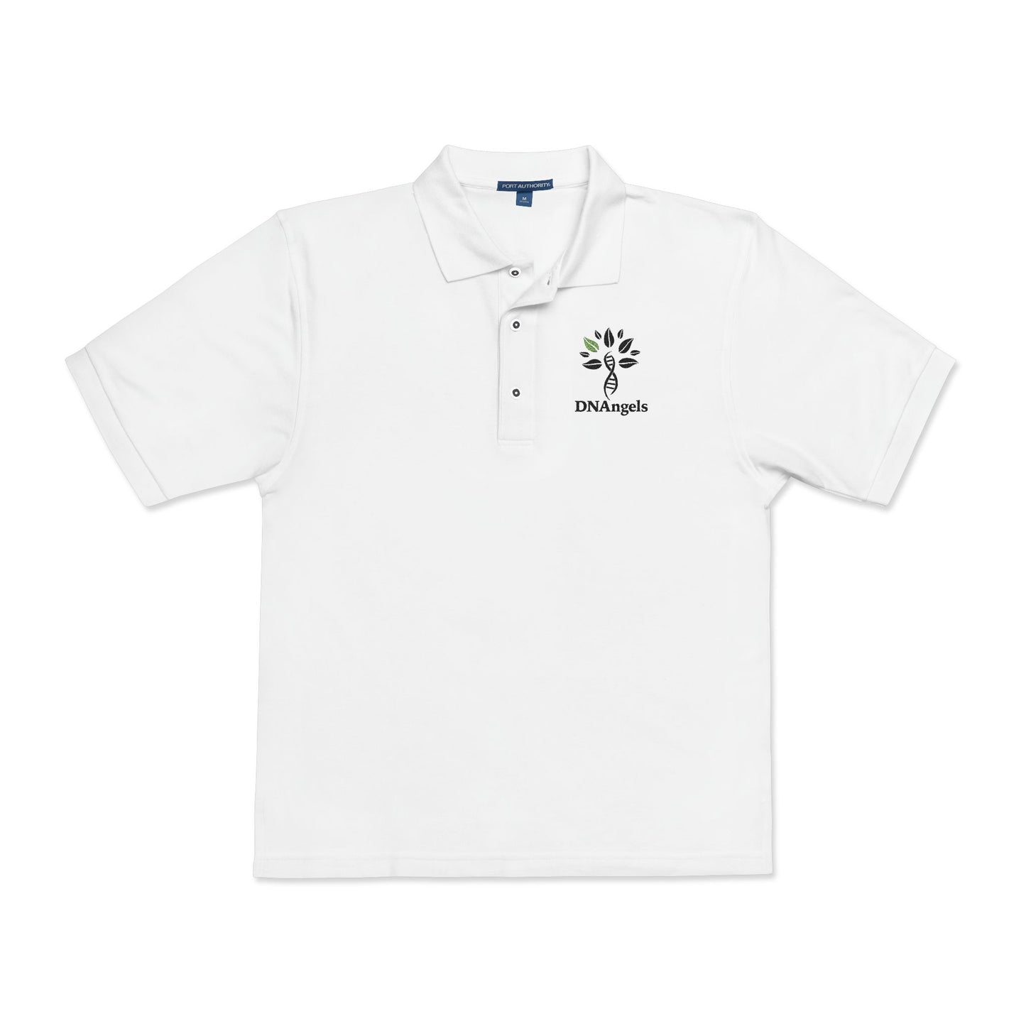 Unisex Embroidered Polo Shirt - DNAngels Logo