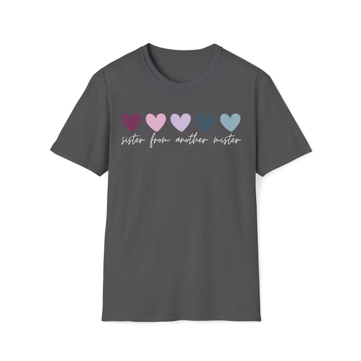 Sister From Another Mister Hearts T-Shirt