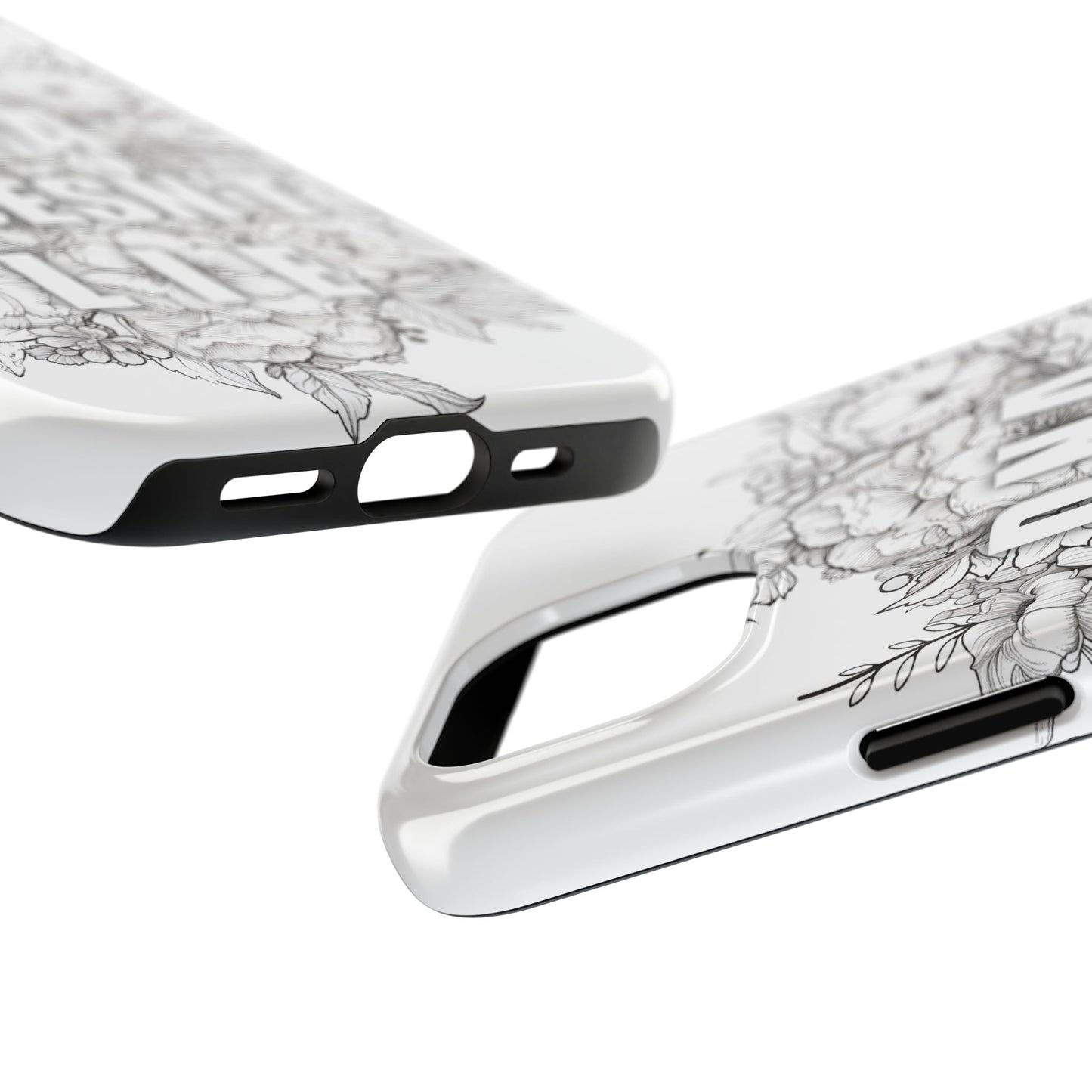 Phone Case — "DNA Doesn't Lie" Floral Tough Protective Case