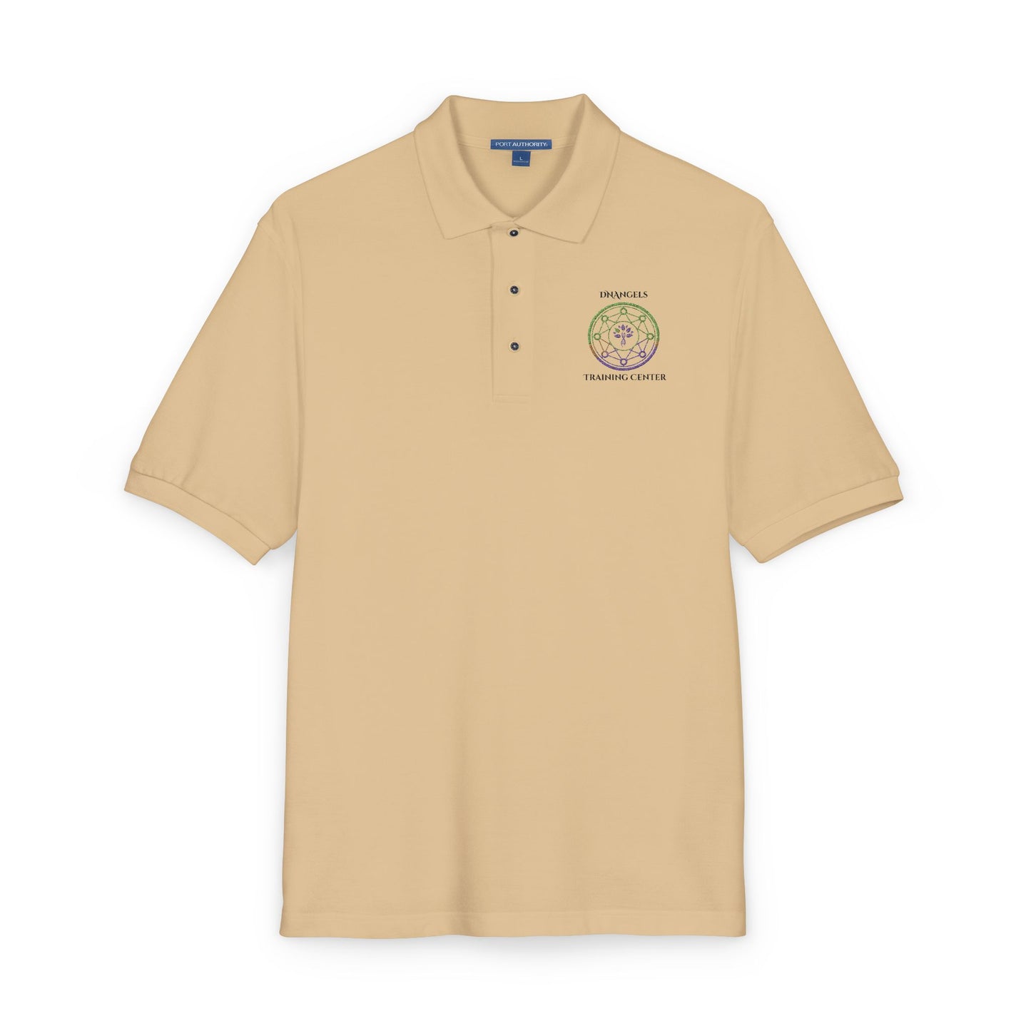 Embroidered DNAngels Training Center Embroidered Logo Polo Shirt