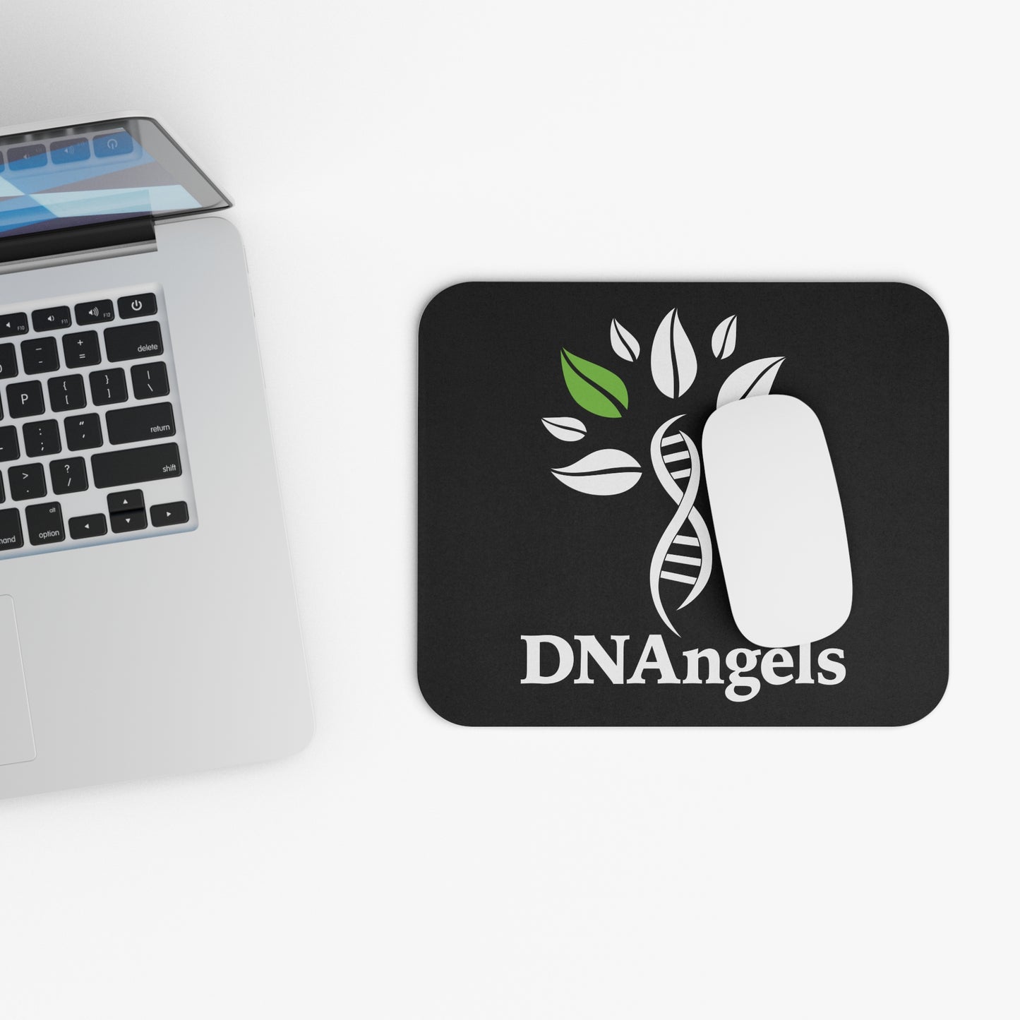 Eco-Friendly Mouse Pad with DNAngels Logo - Perfect for Home or Office