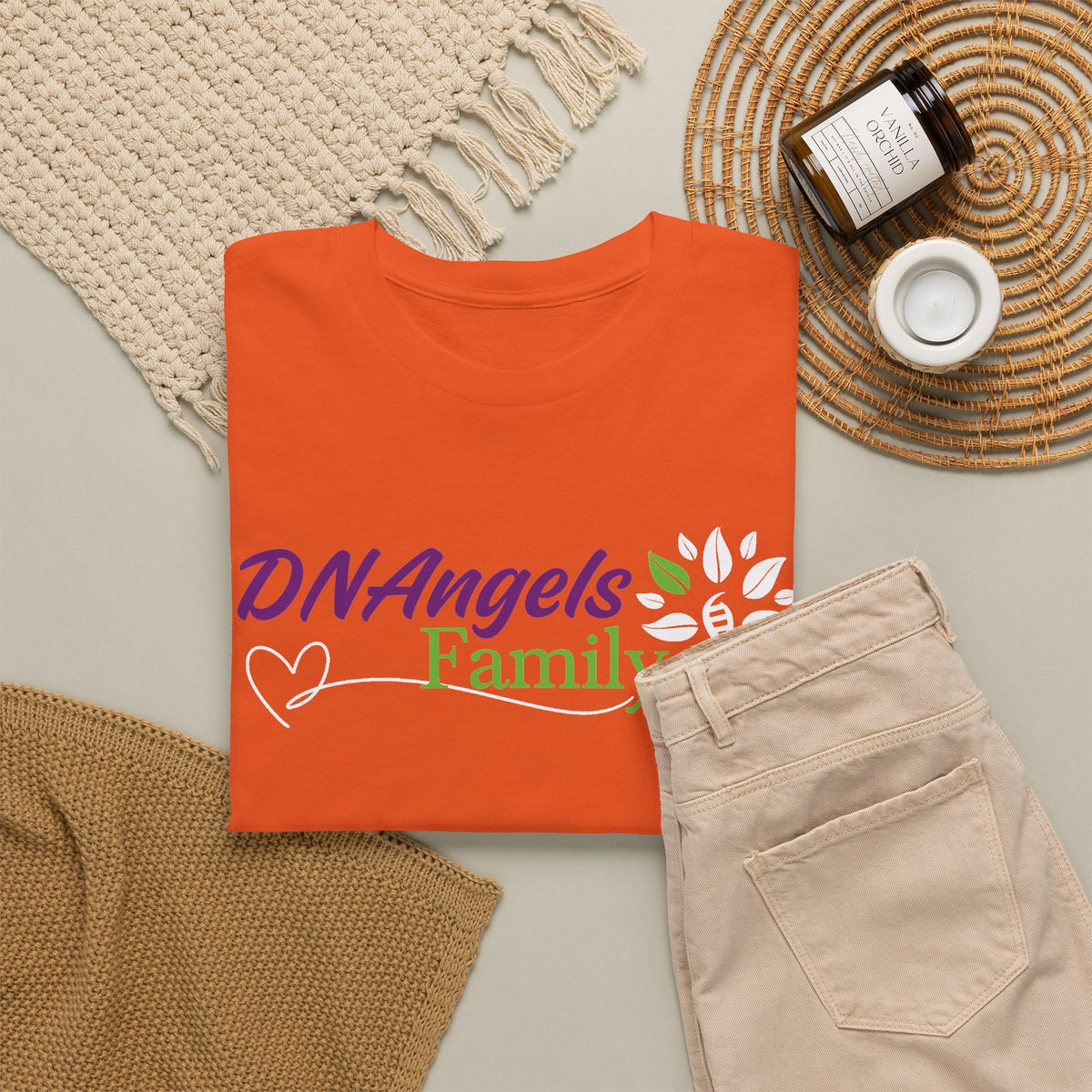 DNA Angels Family T-Shirt — Genetic Family Tree Tee