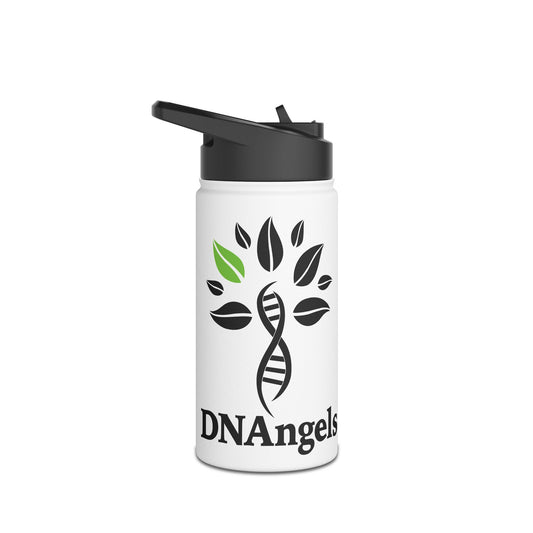 Eco-Friendly Stainless Steel Water Bottle with Leaf Design - Perfect for Nature Lovers