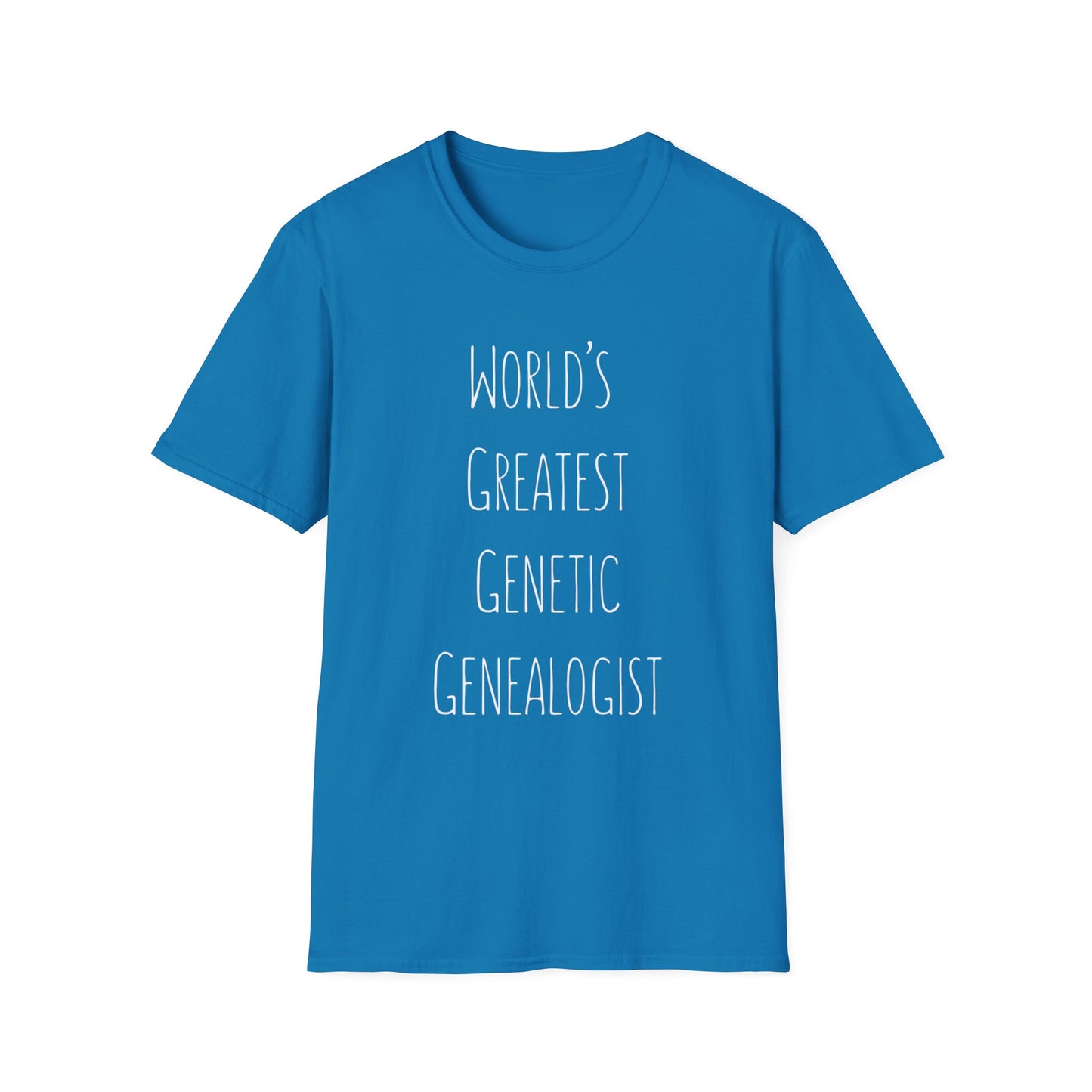 World's Greatest Genetic Genealogist T-shirt