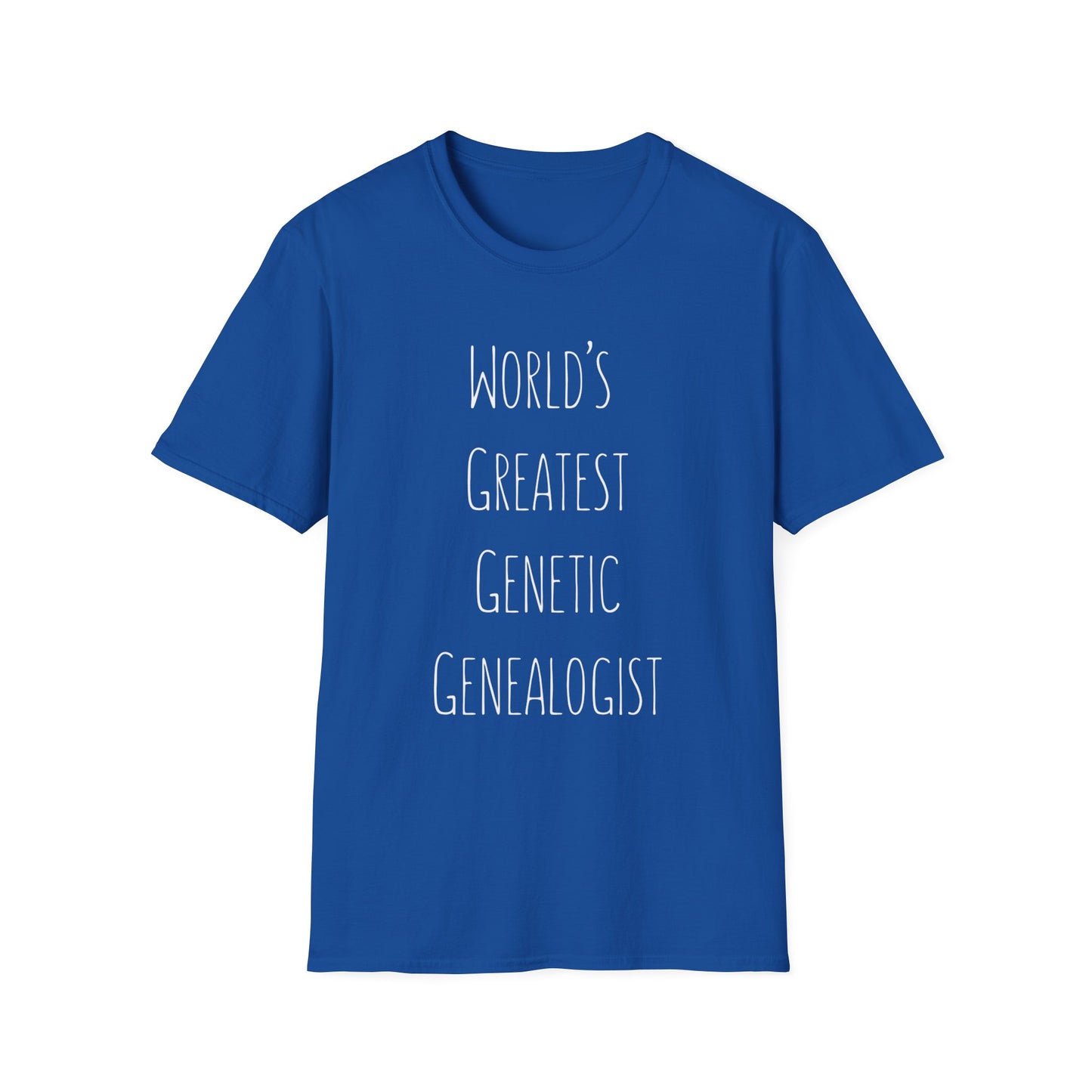 World's Greatest Genetic Genealogist T-shirt