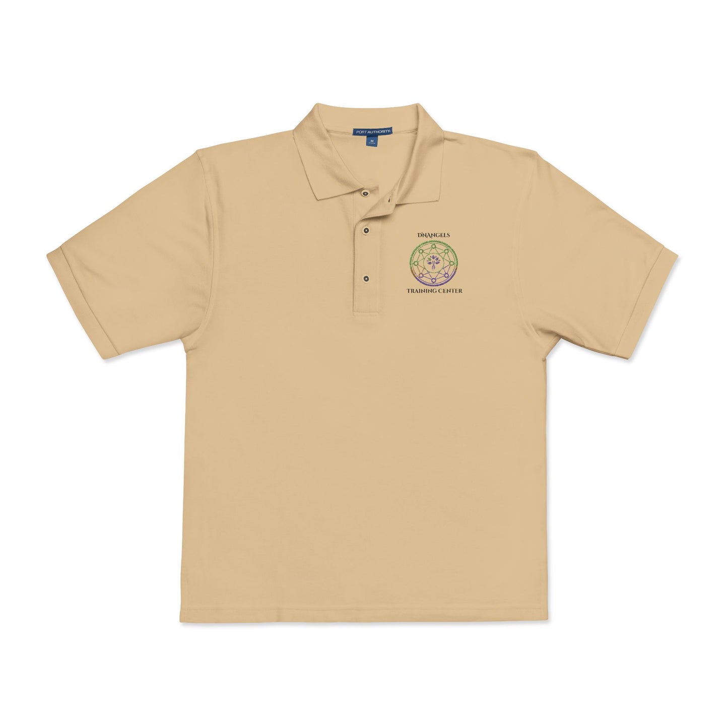 Embroidered DNAngels Training Center Embroidered Logo Polo Shirt