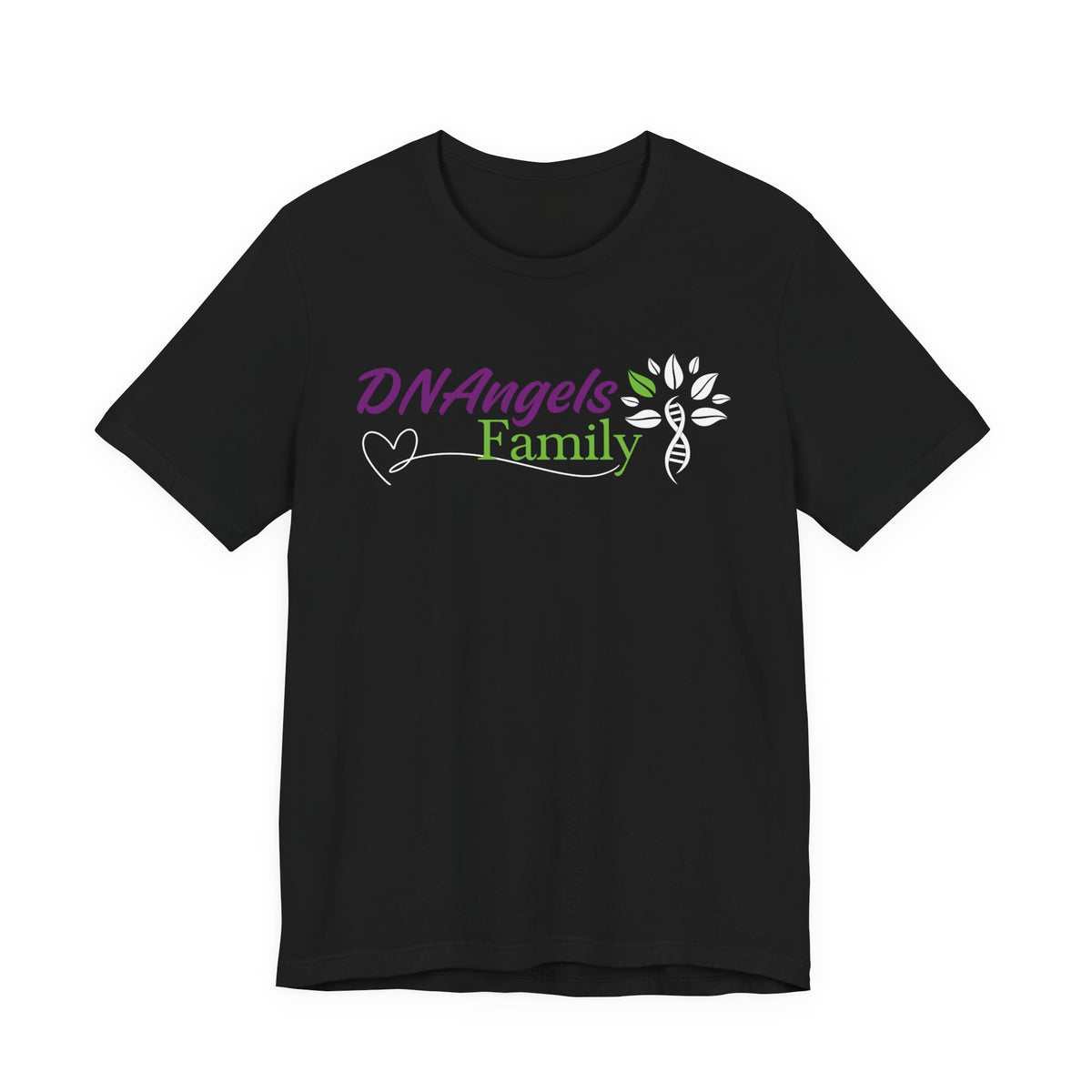 DNAngels Family T-Shirt — Family & Genealogy Tribute Tee